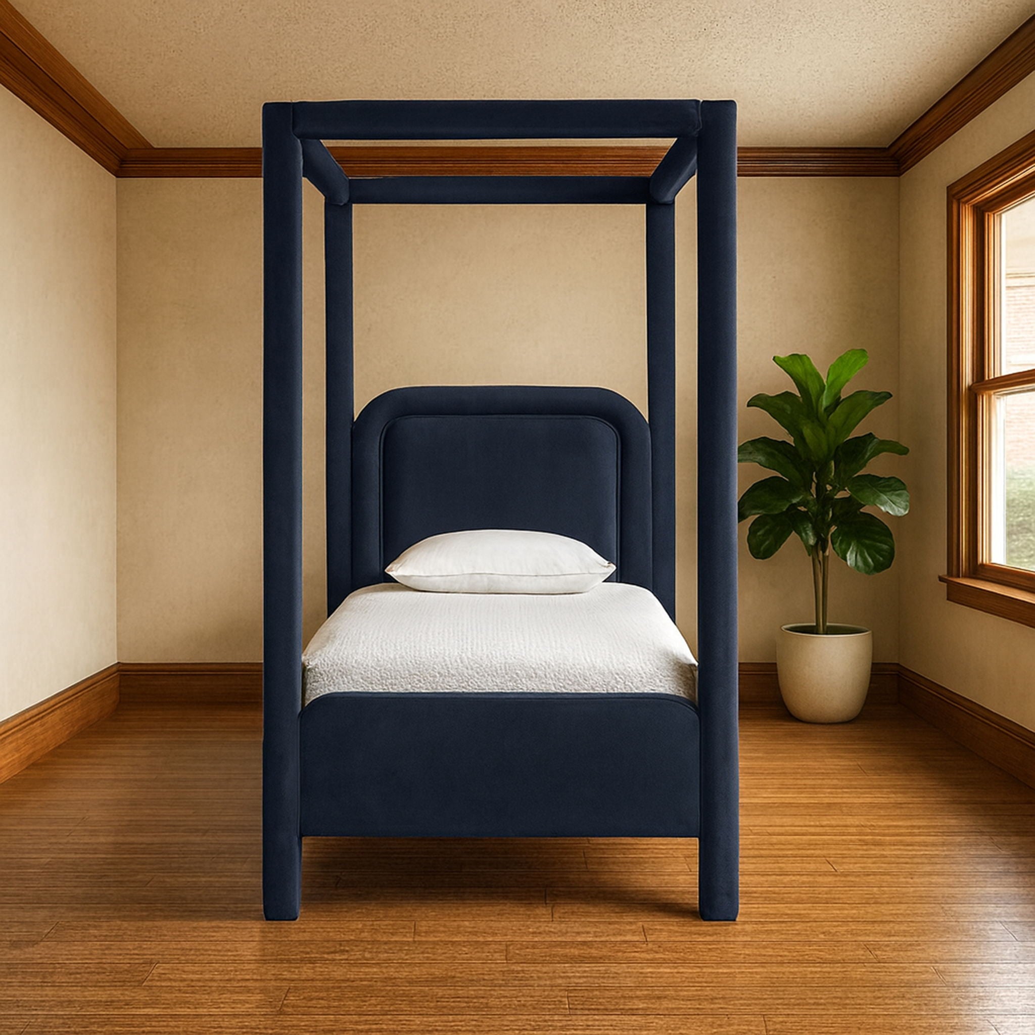 Salina - Velvet Upholstered Bed