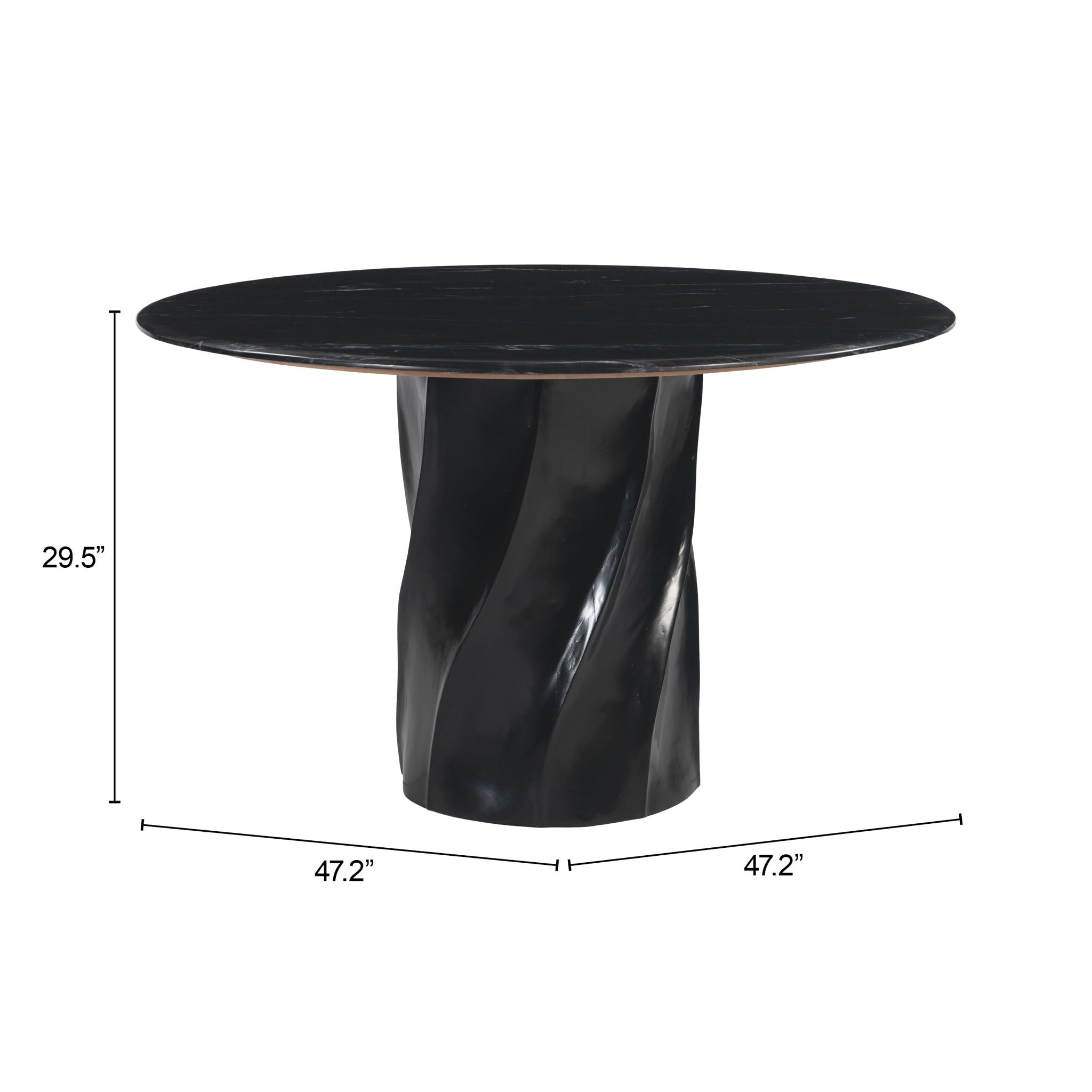 Kuro - Dining Table - Black
