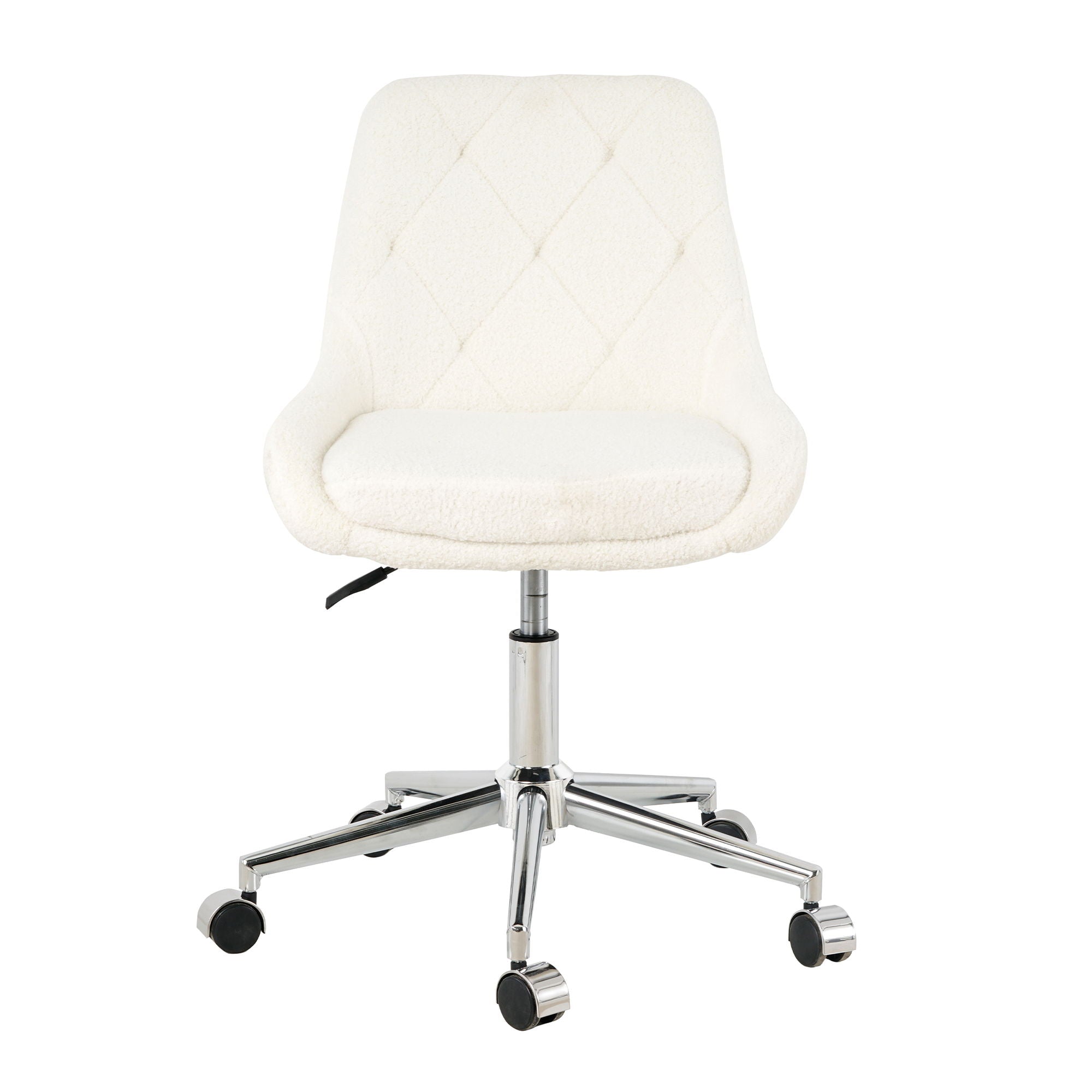 Adjustable And Space-Saving Chair With Golden Electroplated Legs