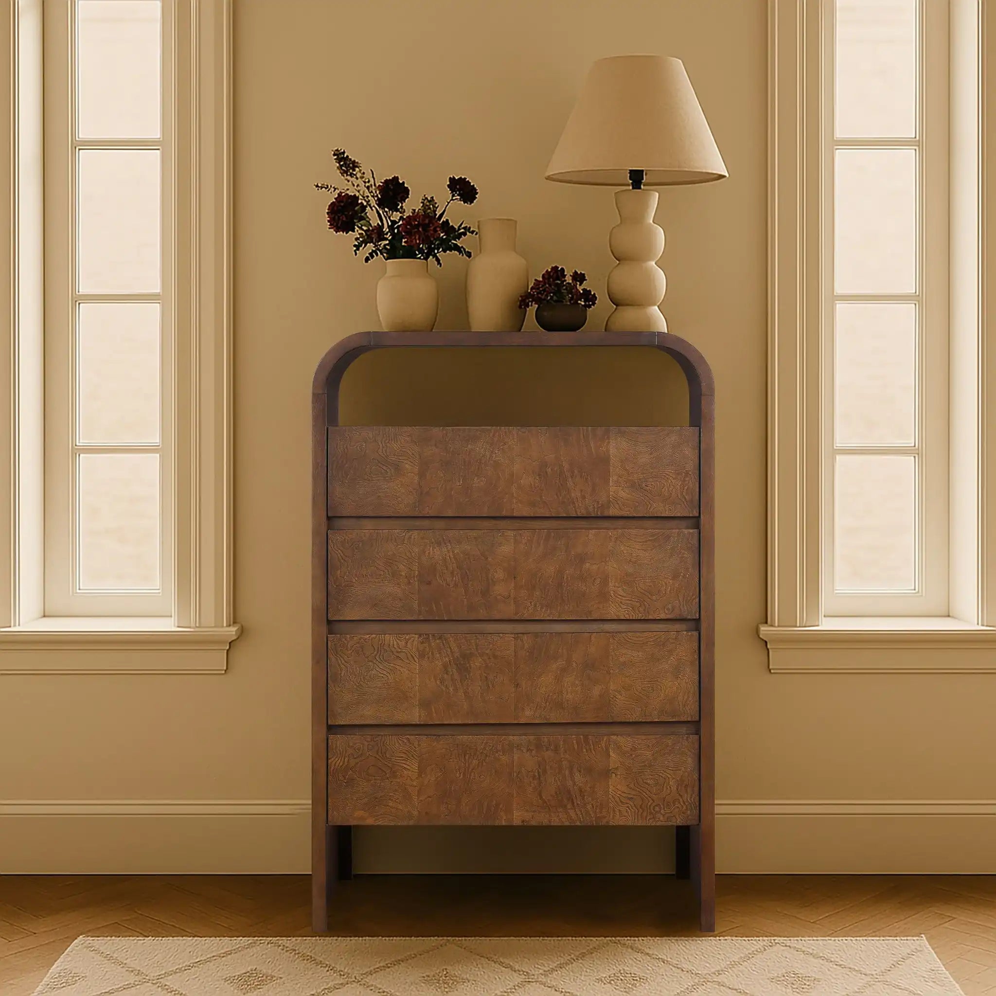 Giada - Solid Wood And Veneer Chest