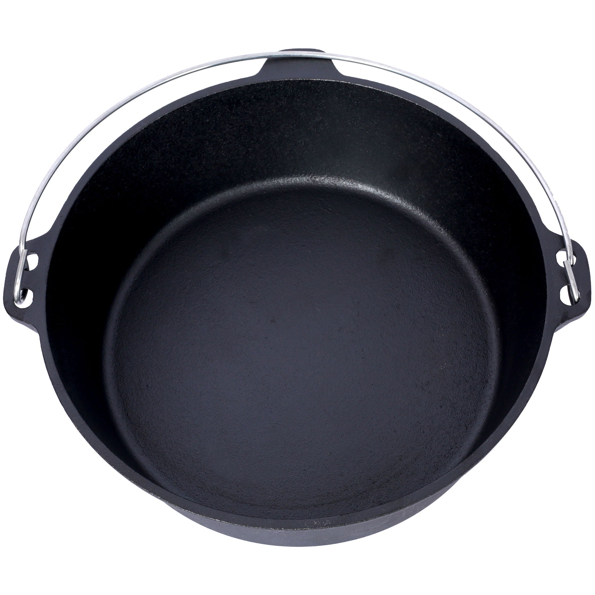 Pre-Seasoned Cast Dutch Oven With Skillet Lid And Pot Rack