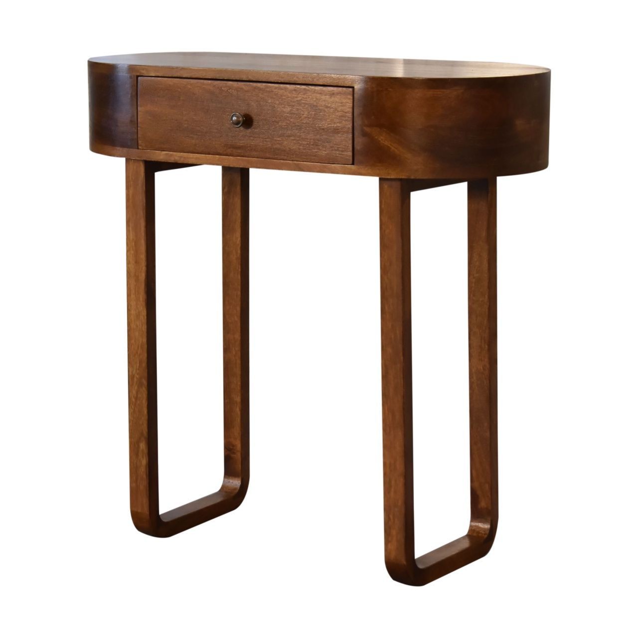 Round Coffee Table - Chestnut