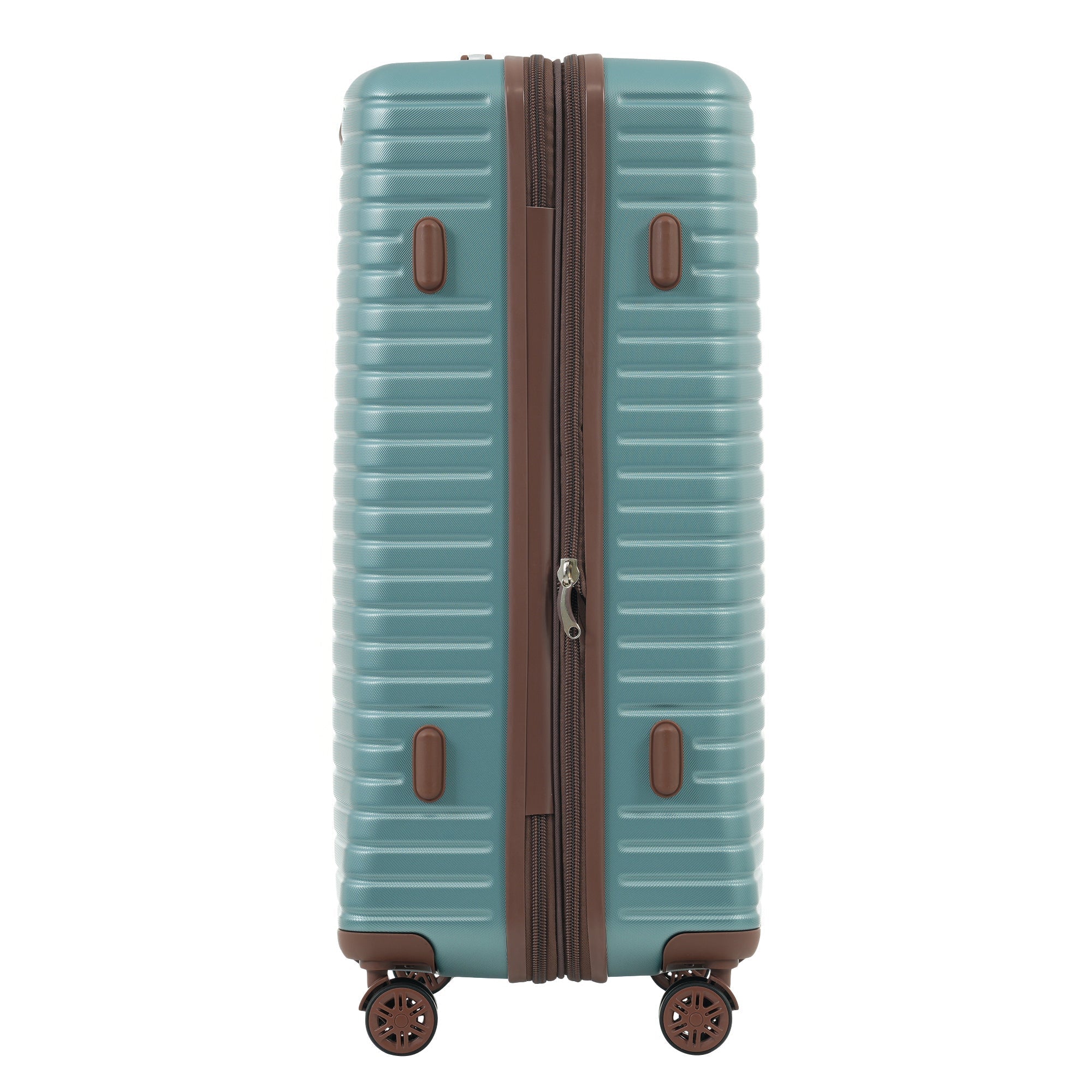 Expandable 4-Piece Spinner Luggage Set With TSA Lock and Nested Storage