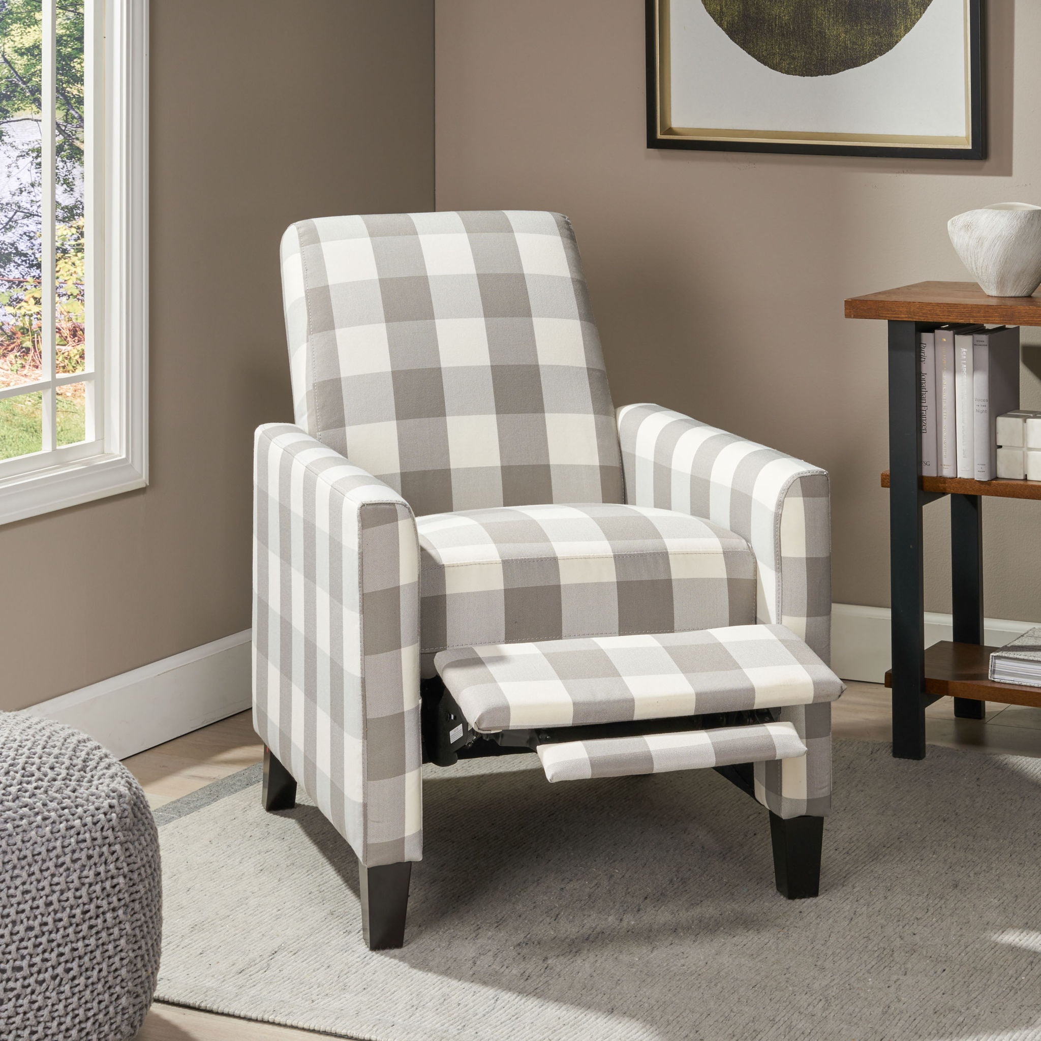 Wide Manual Club Recliner