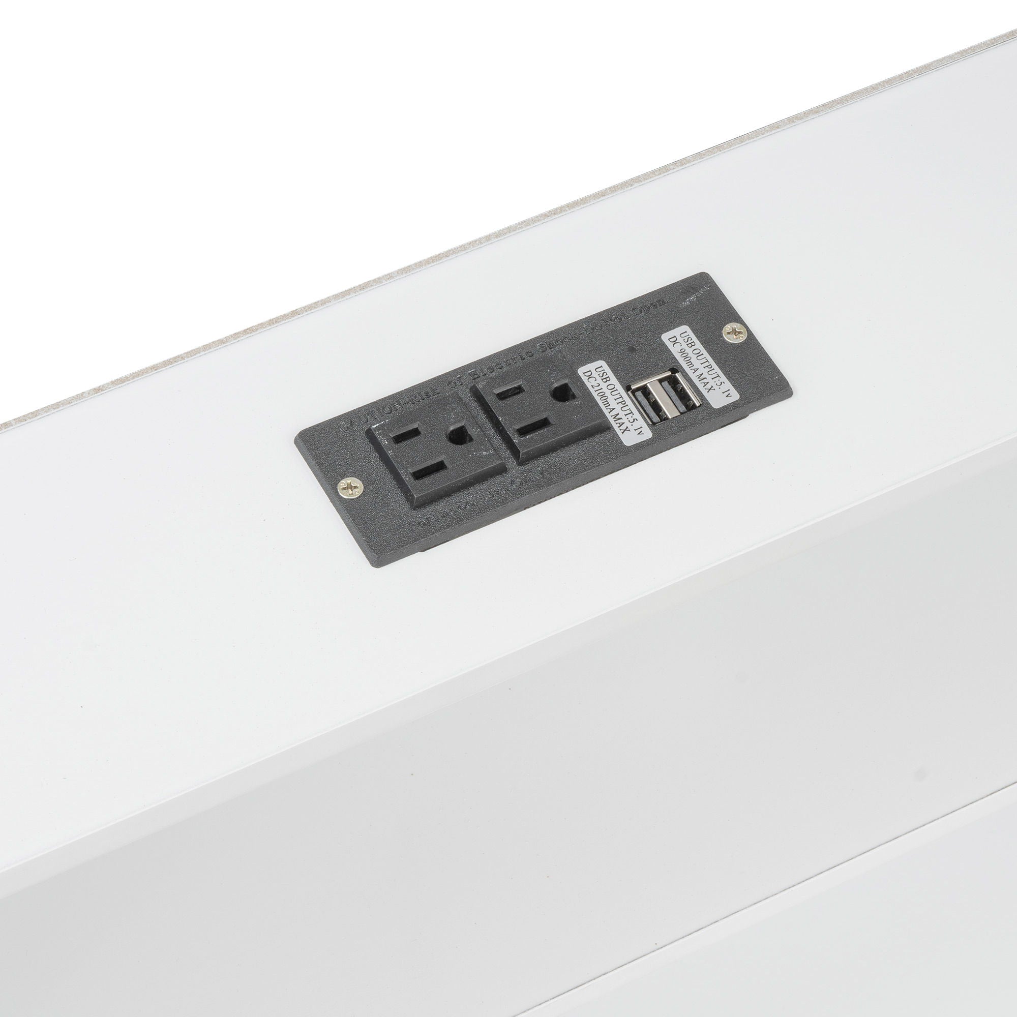 Bunk Bed With Storage Cabinets And USB Ports