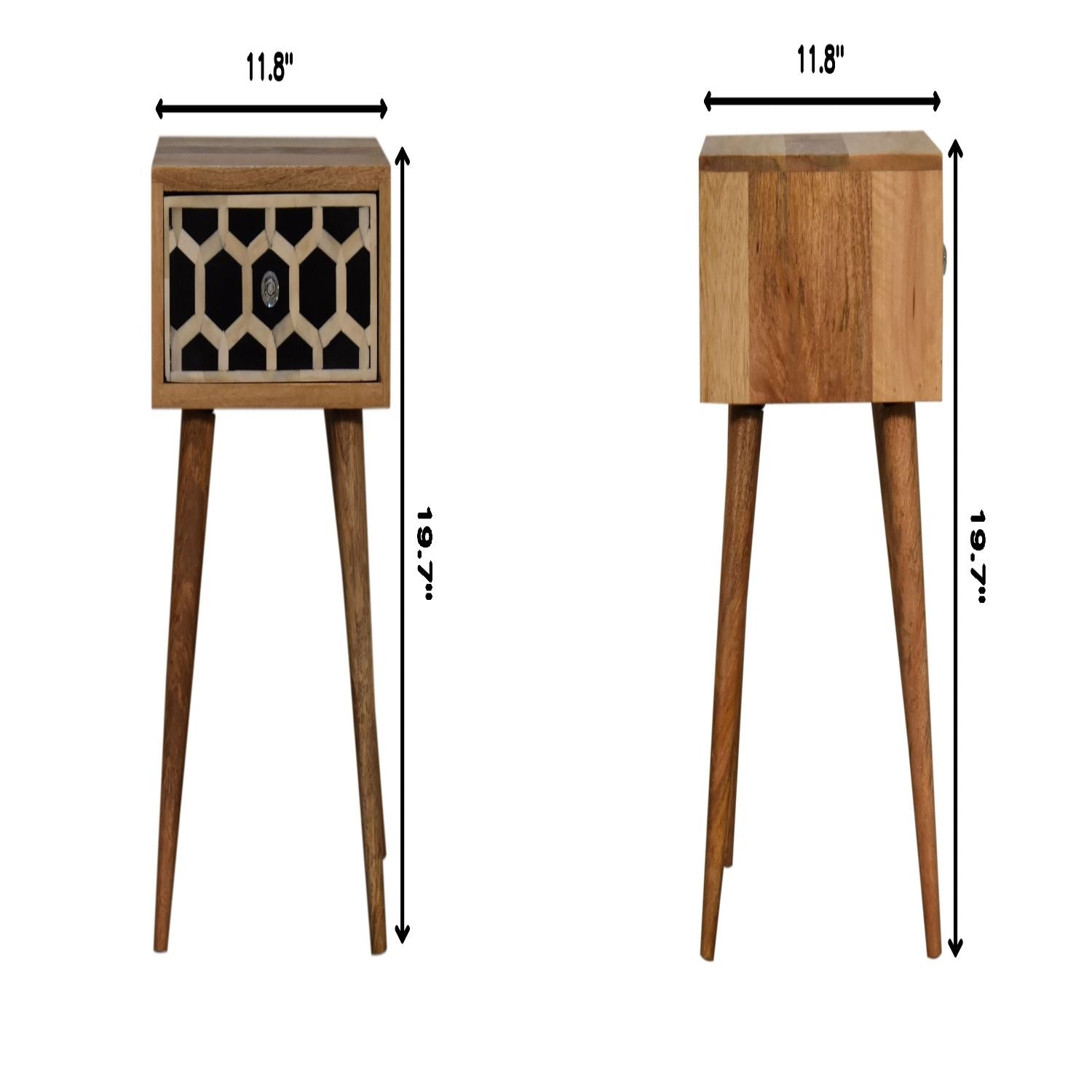 Inlay - Bone Inlay Drawer Nightstand - Best Buy Furniture