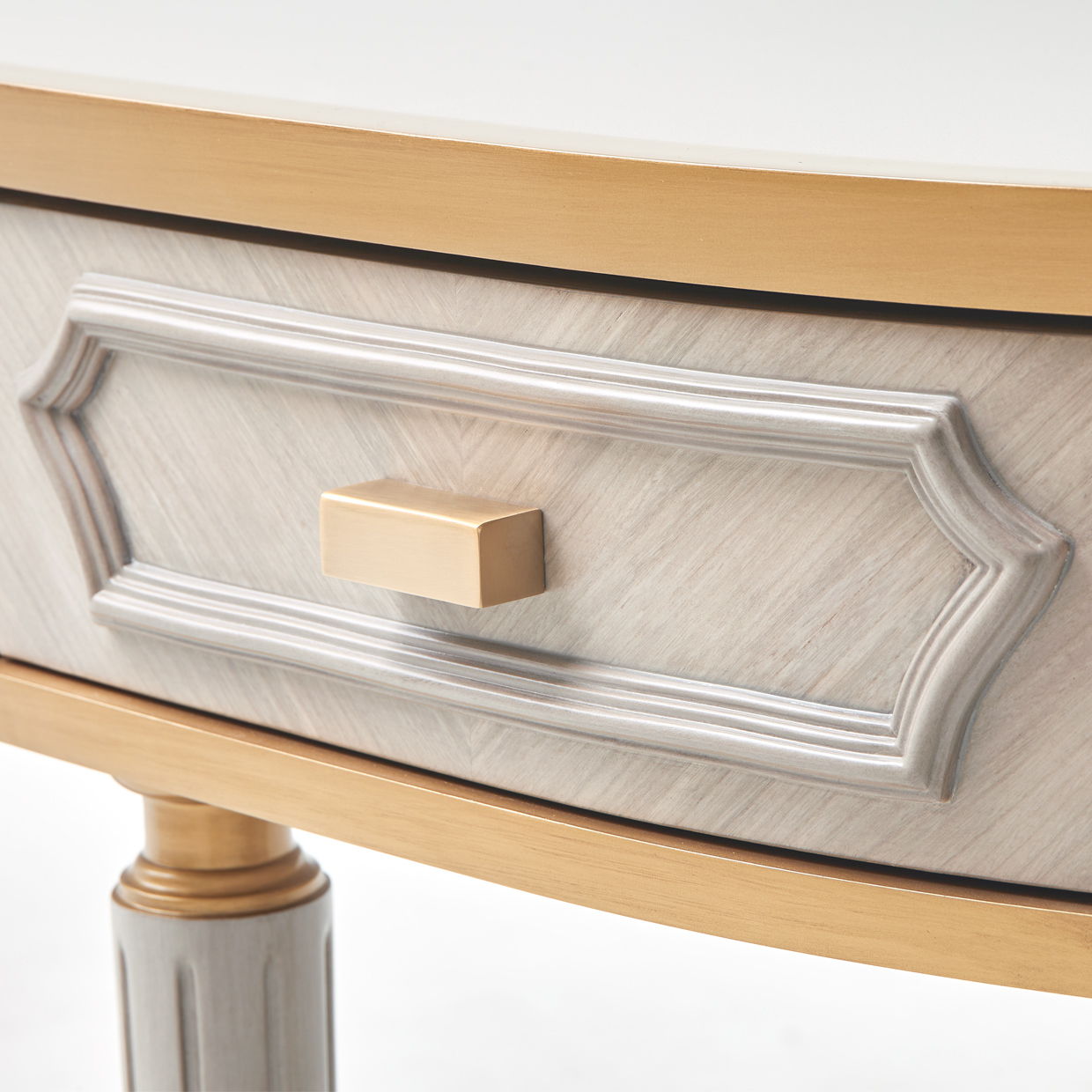 St. Charles - Console Table - Dove Gray