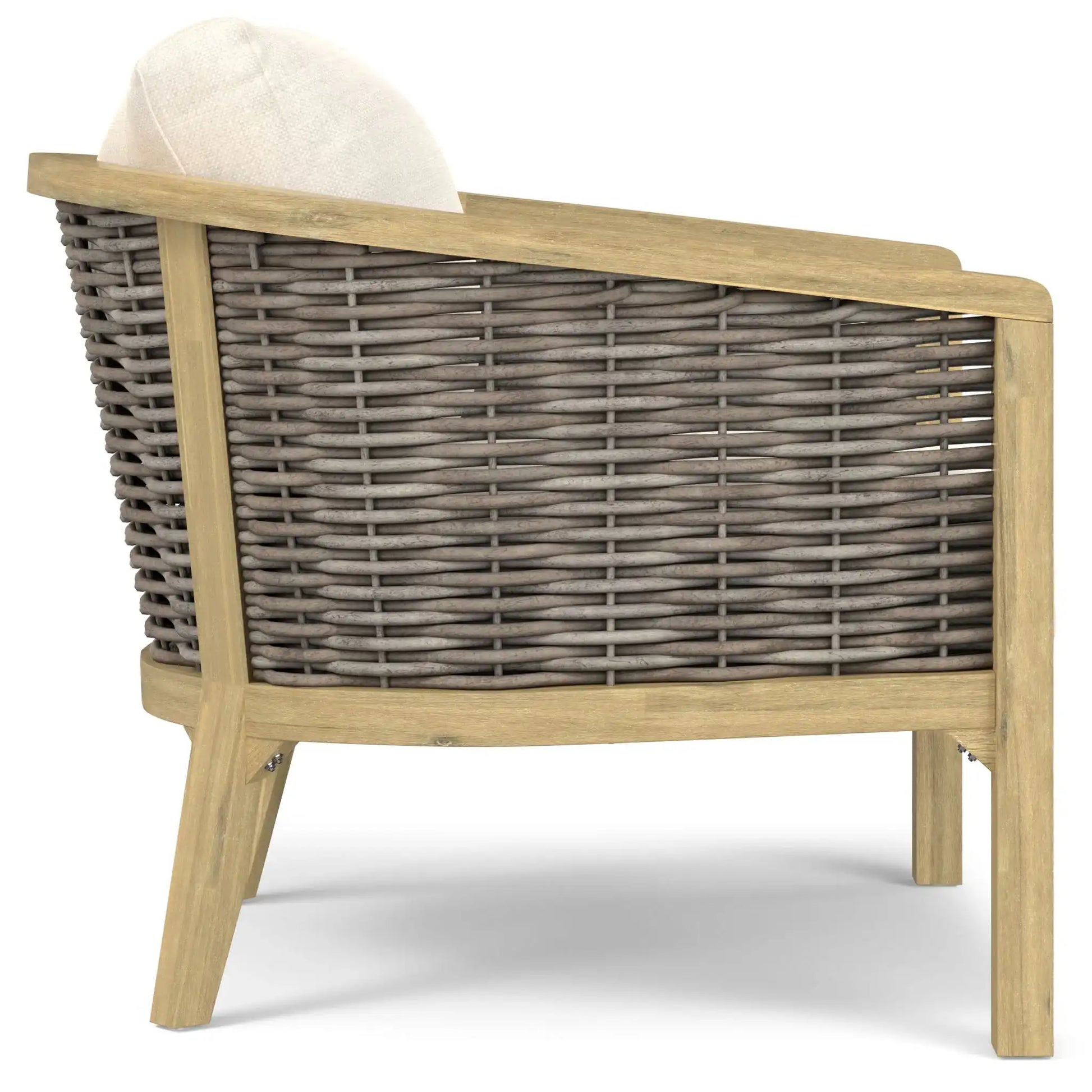 Parkside - Outdoor Conversation Chair (Set of 2) - Natural - Best Buy Furniture