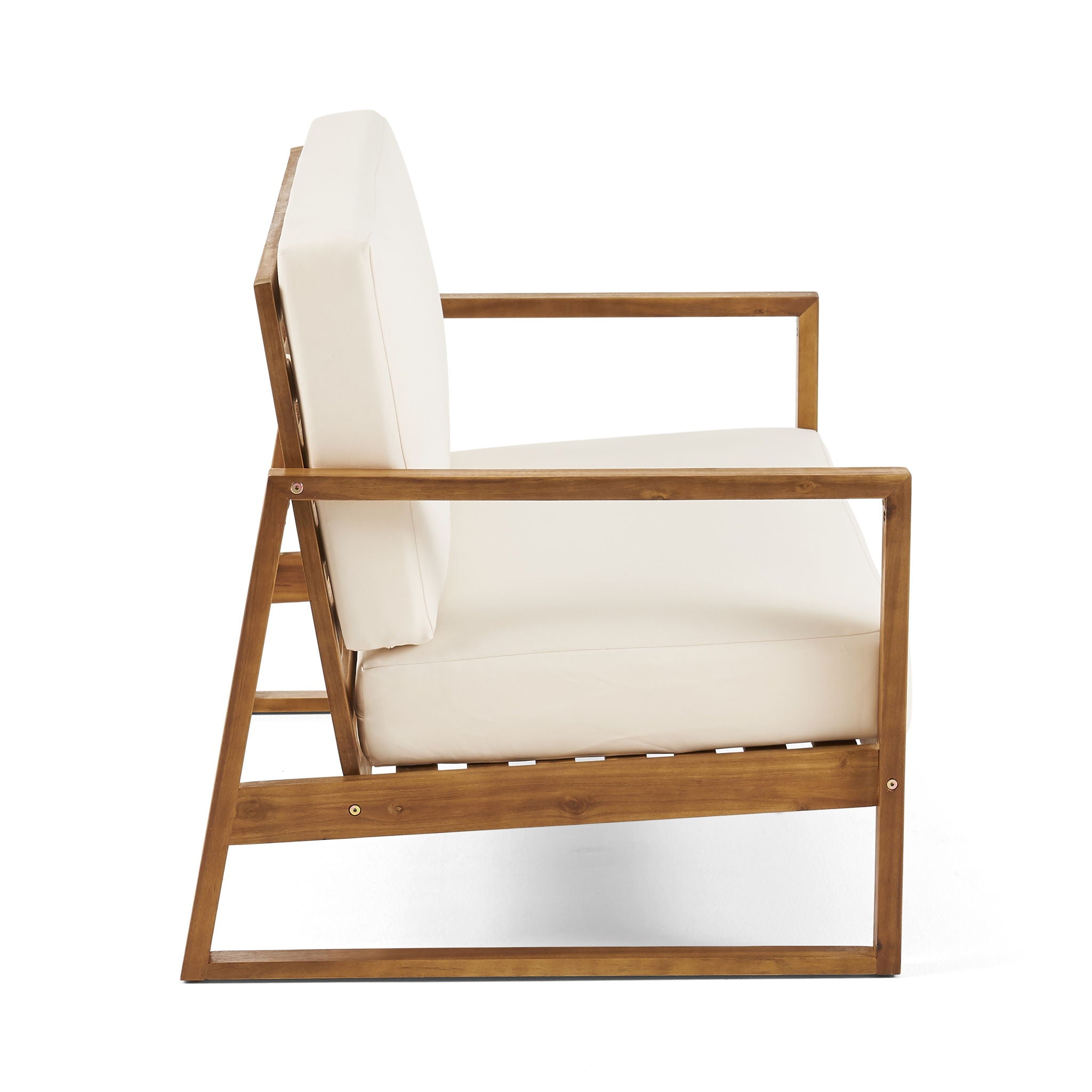 Belgian - Loveseat & Coffee Table Set With Water Resistant Cushions