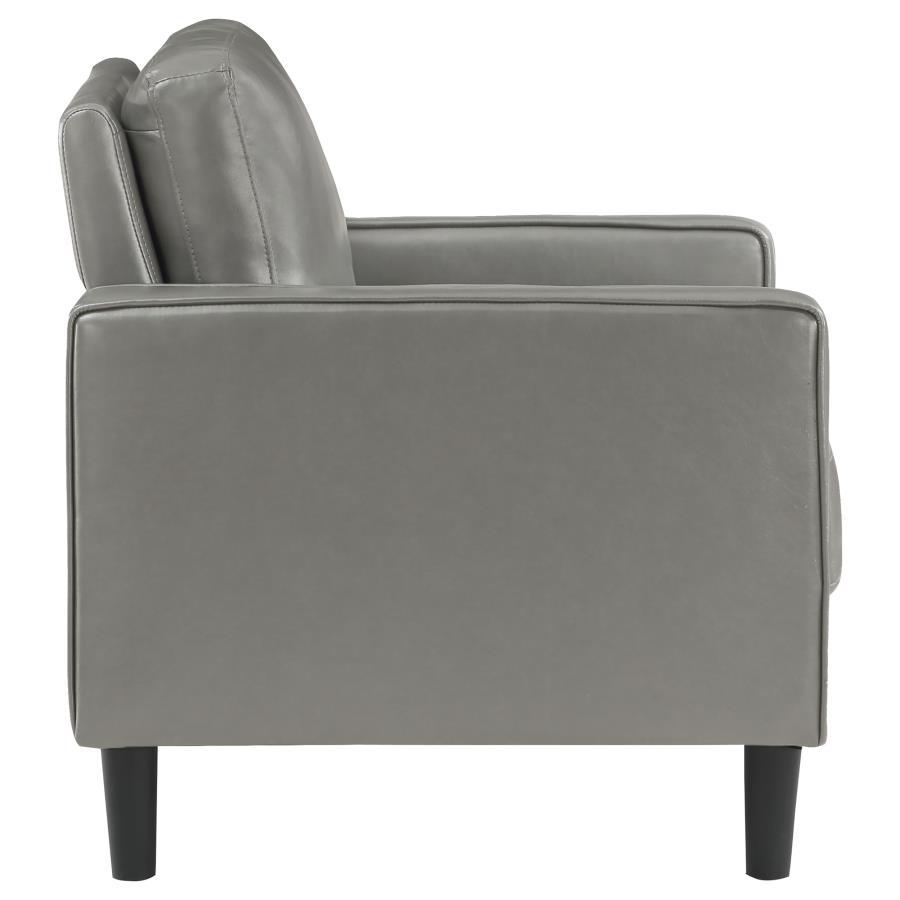 Ruth - Upholstered Track Arm Sofa Set