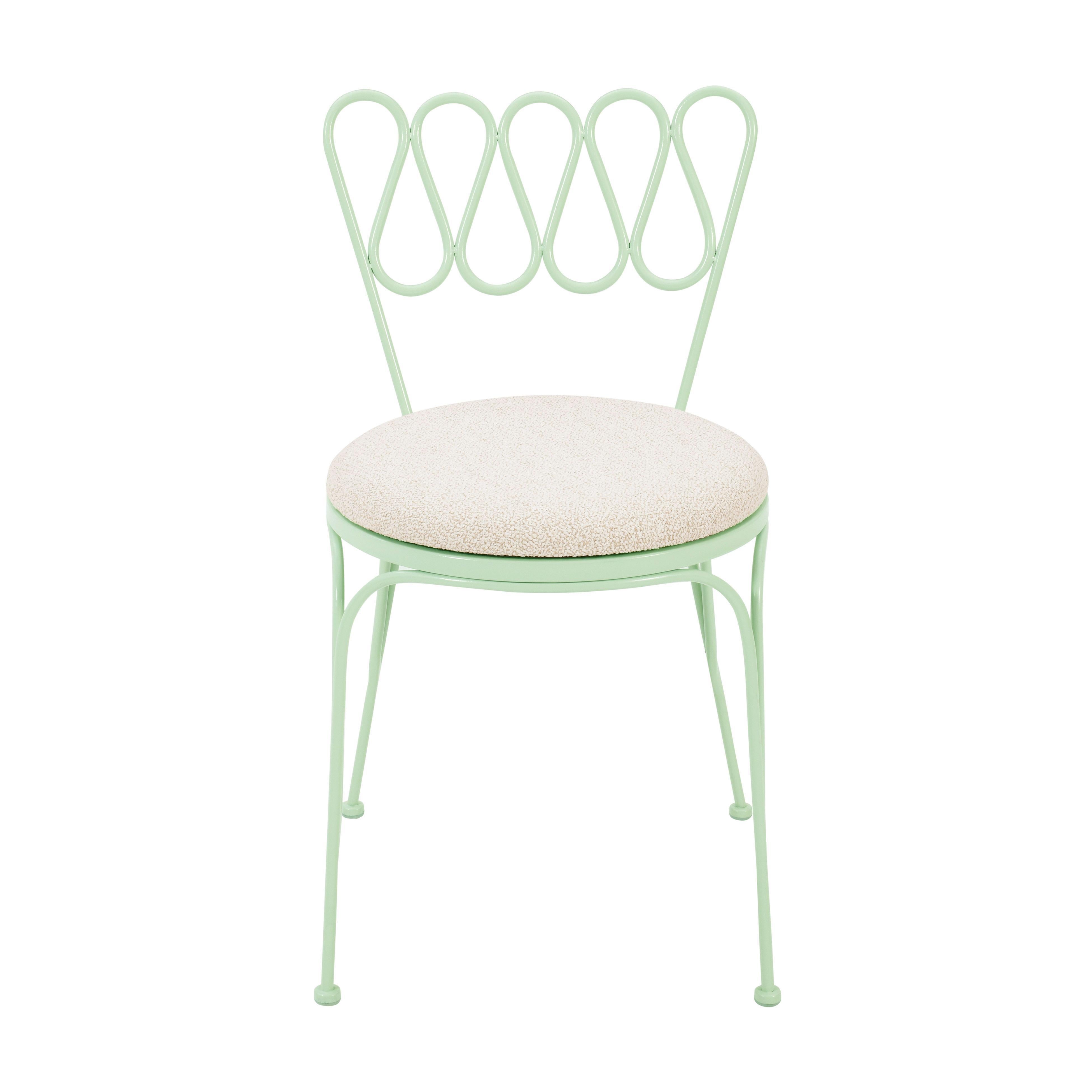 Erica - Wrought Iron Outdoor Chair