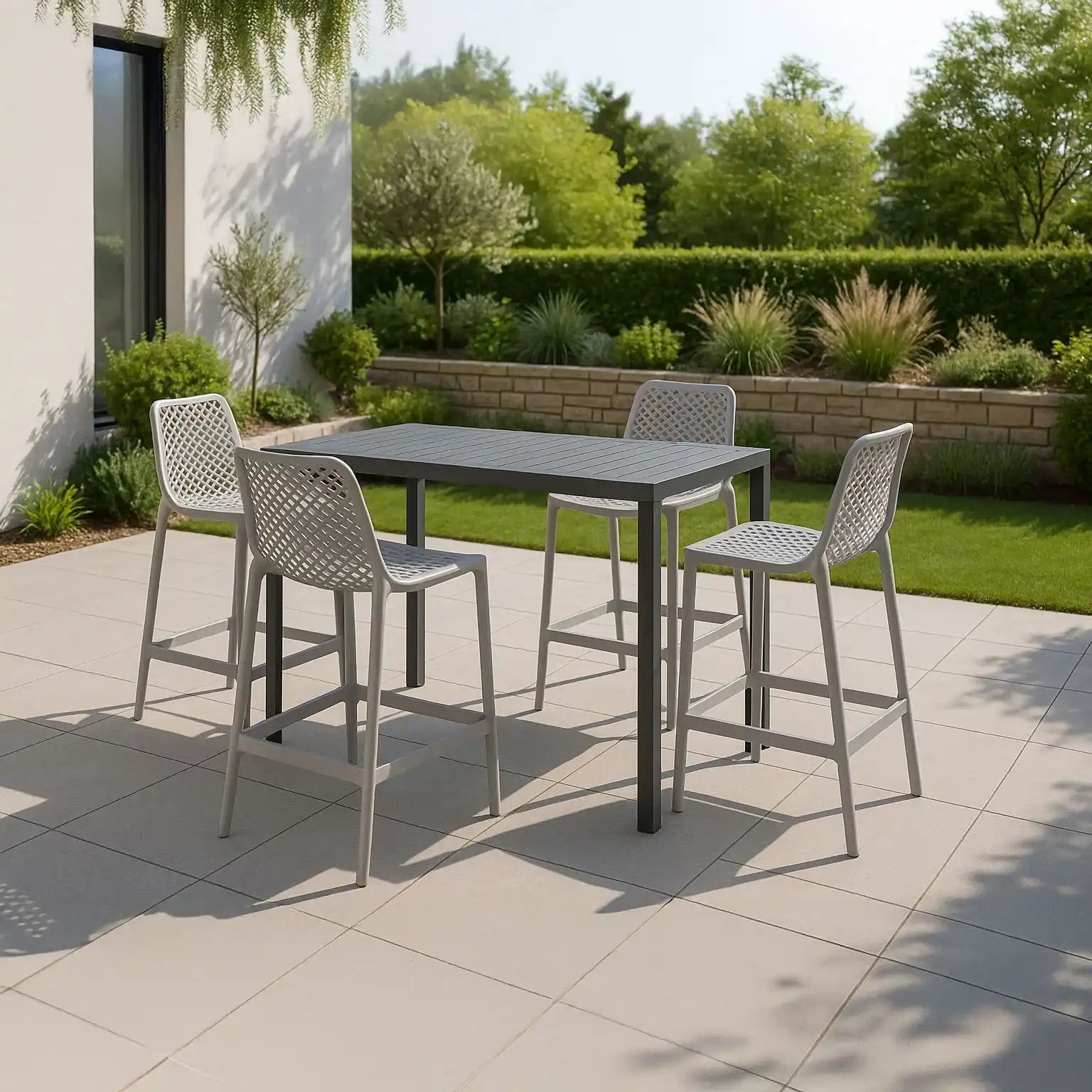 Mykonos - Outdoor Patio Stool (Set of 2)