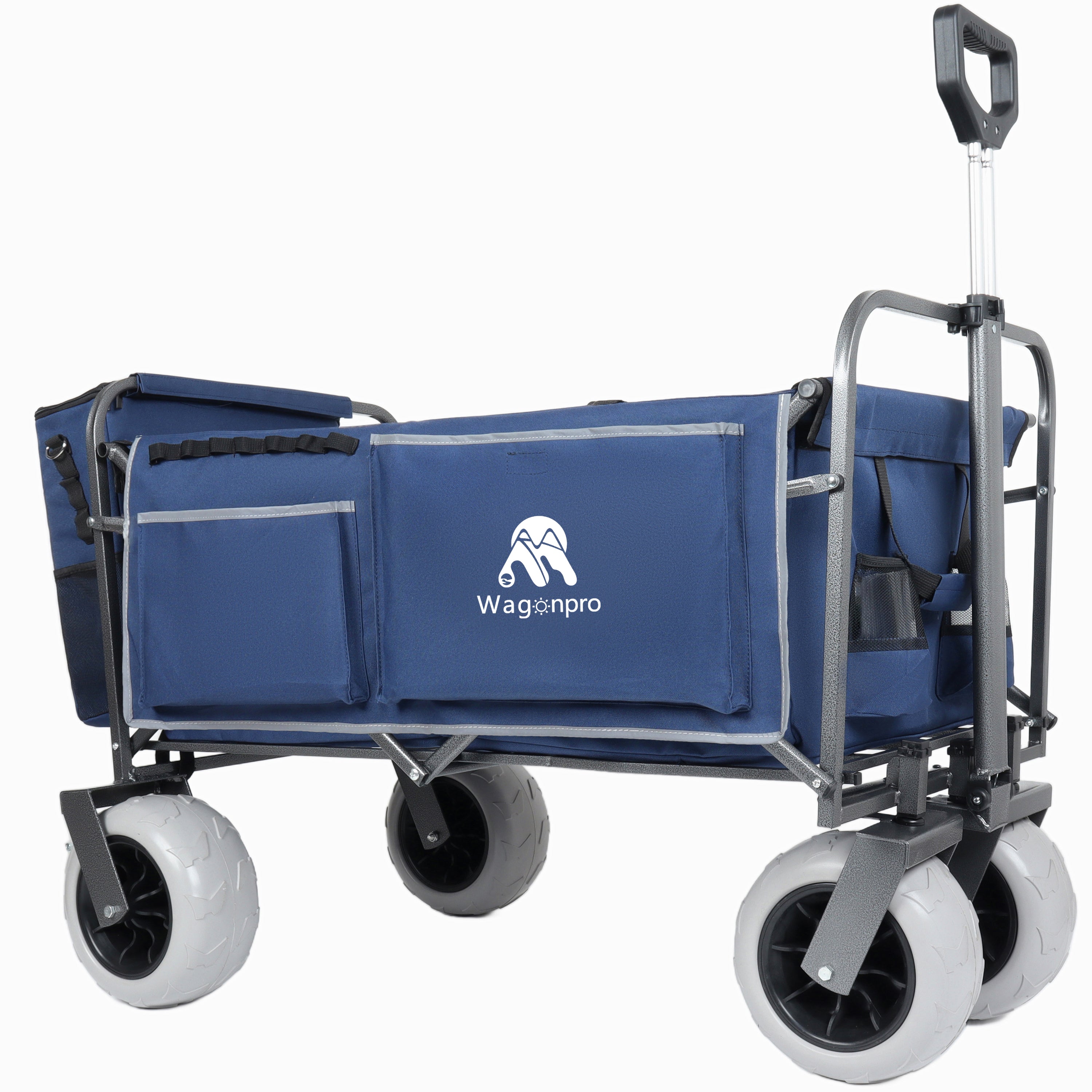 Beach Wagon with Big Wheels for Sand 500lbs Capacity