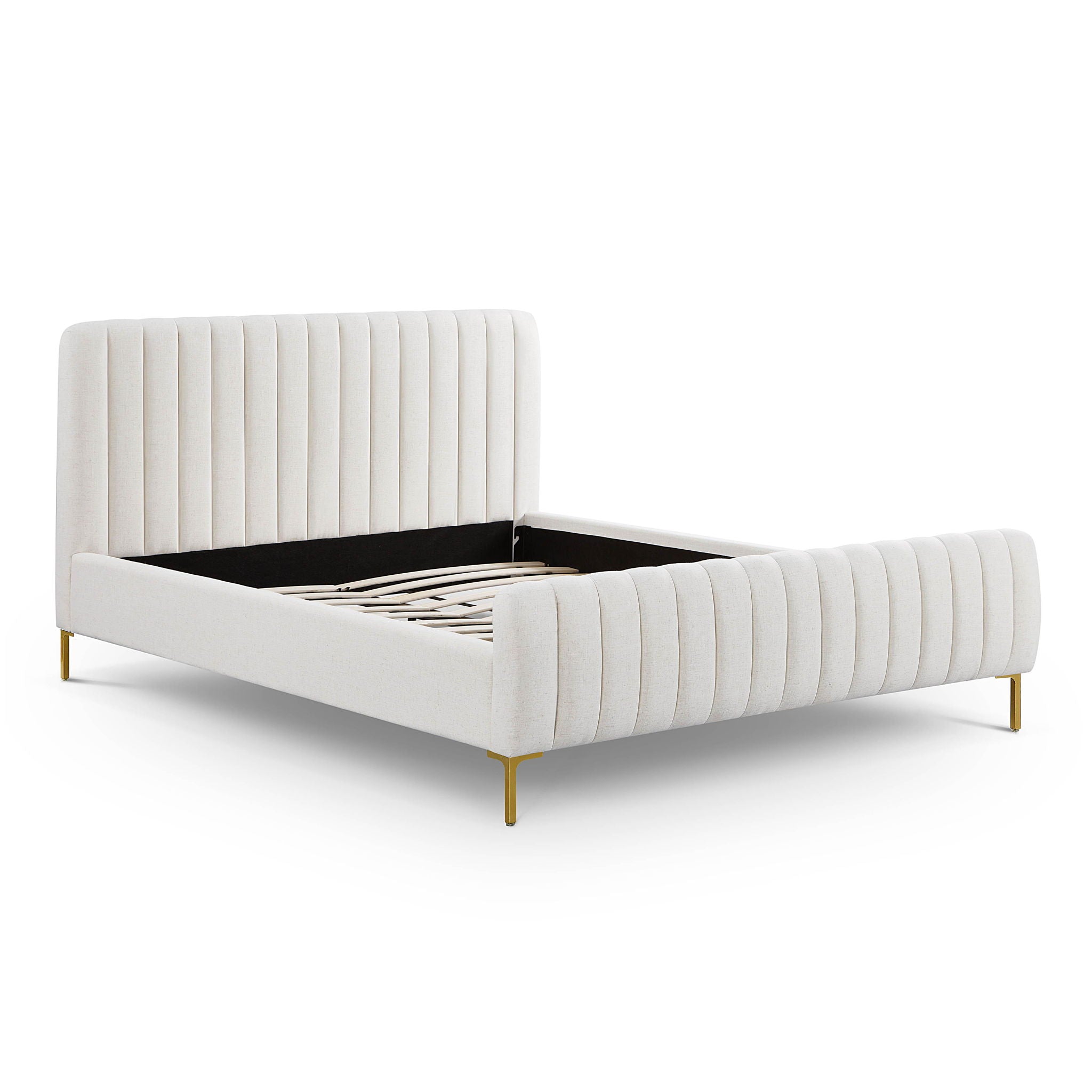 Angela - Queen Bed - Natural