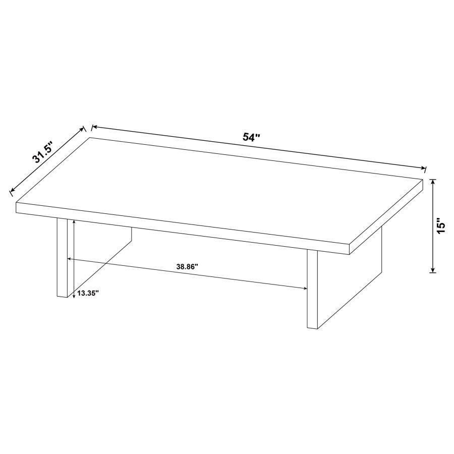 Max - Rectangular Coffee Table Set