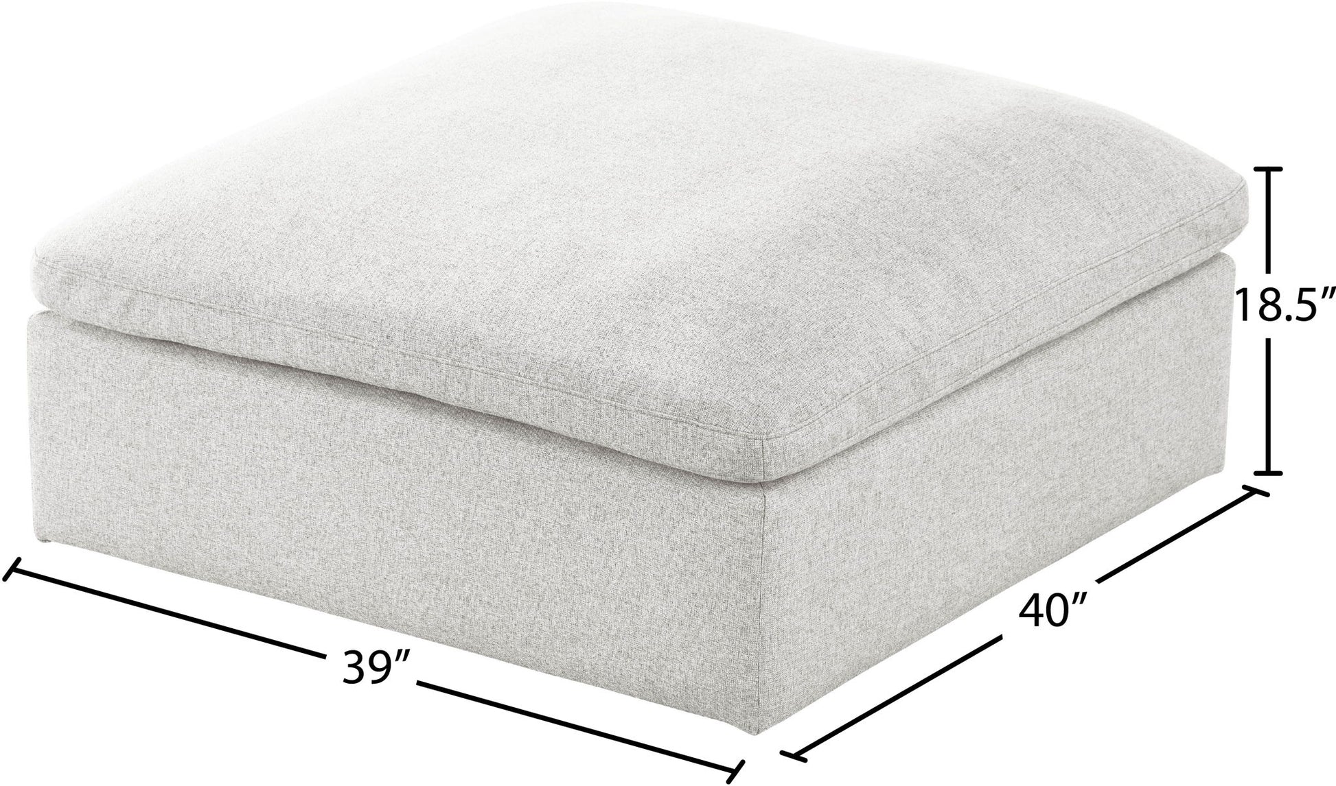Serene - Ottoman - Best Buy Furniture