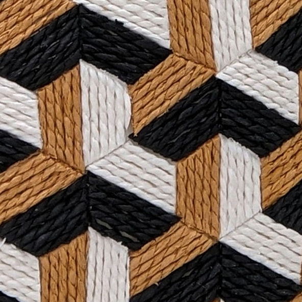 Jahia - Cubism Vase - Light Brown