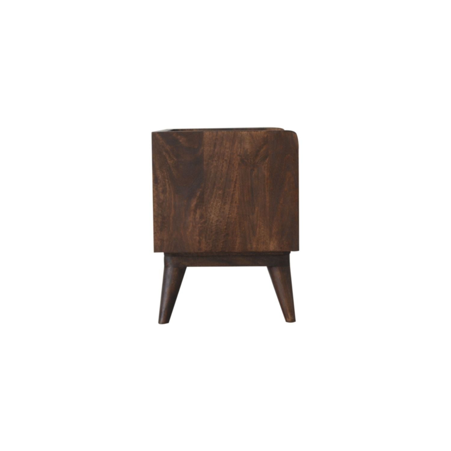 Nordic Storage Bench - Walnut - Best Buy Furniture