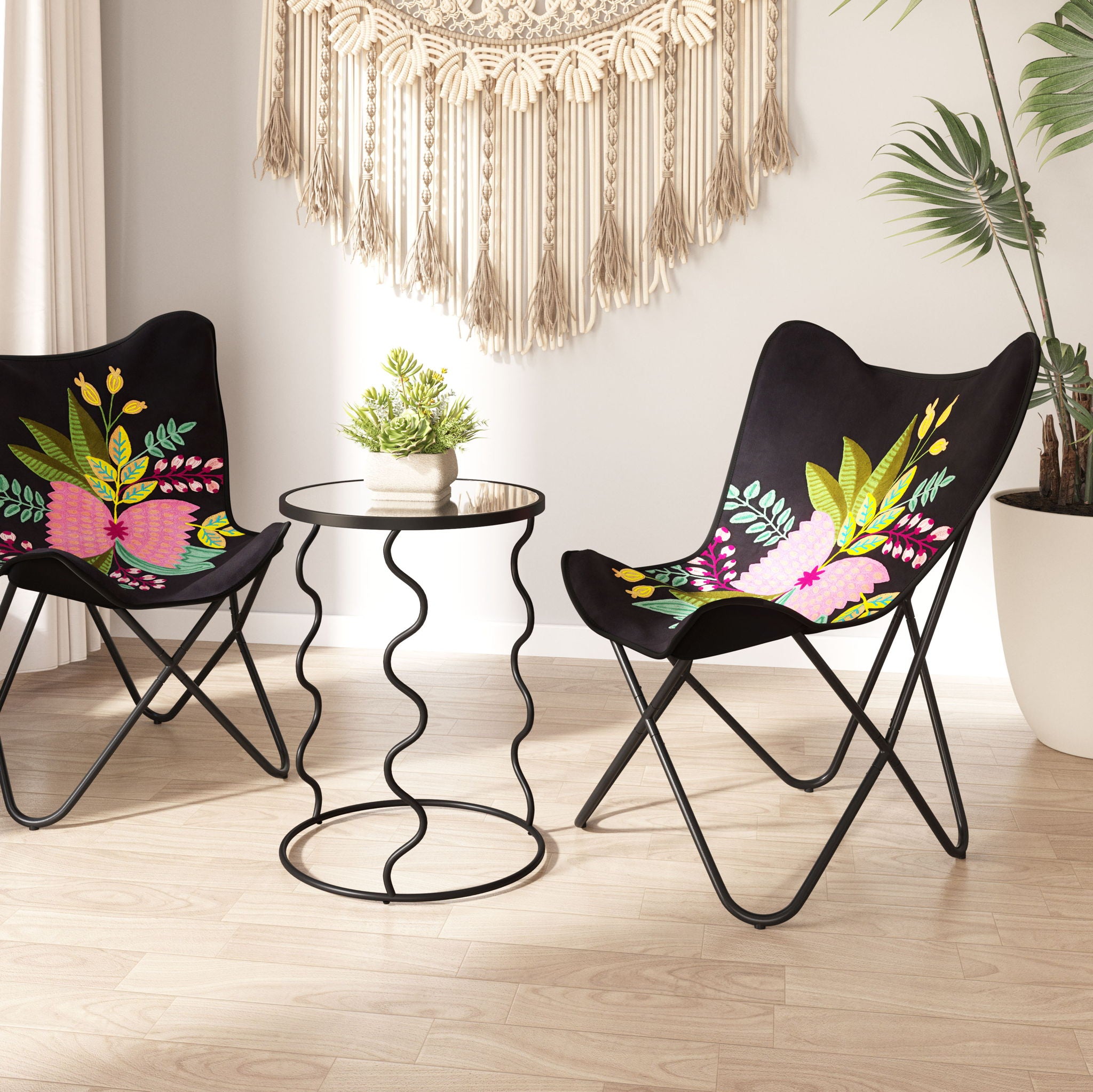 Bastia - Side Table - Black