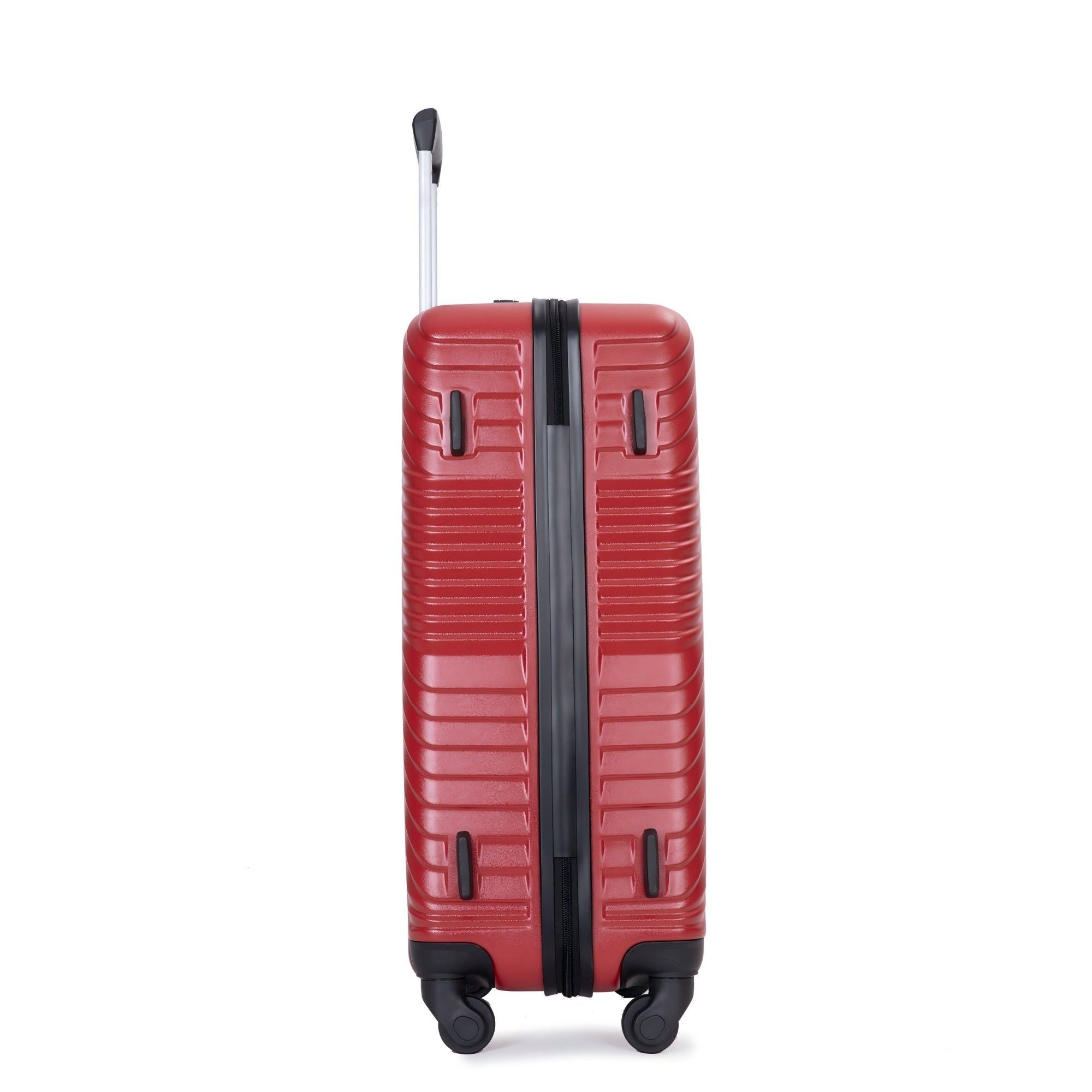 3 Piece Luggage Sets Lightweight Suitcase With Two Hooks, Spinner Wheels,