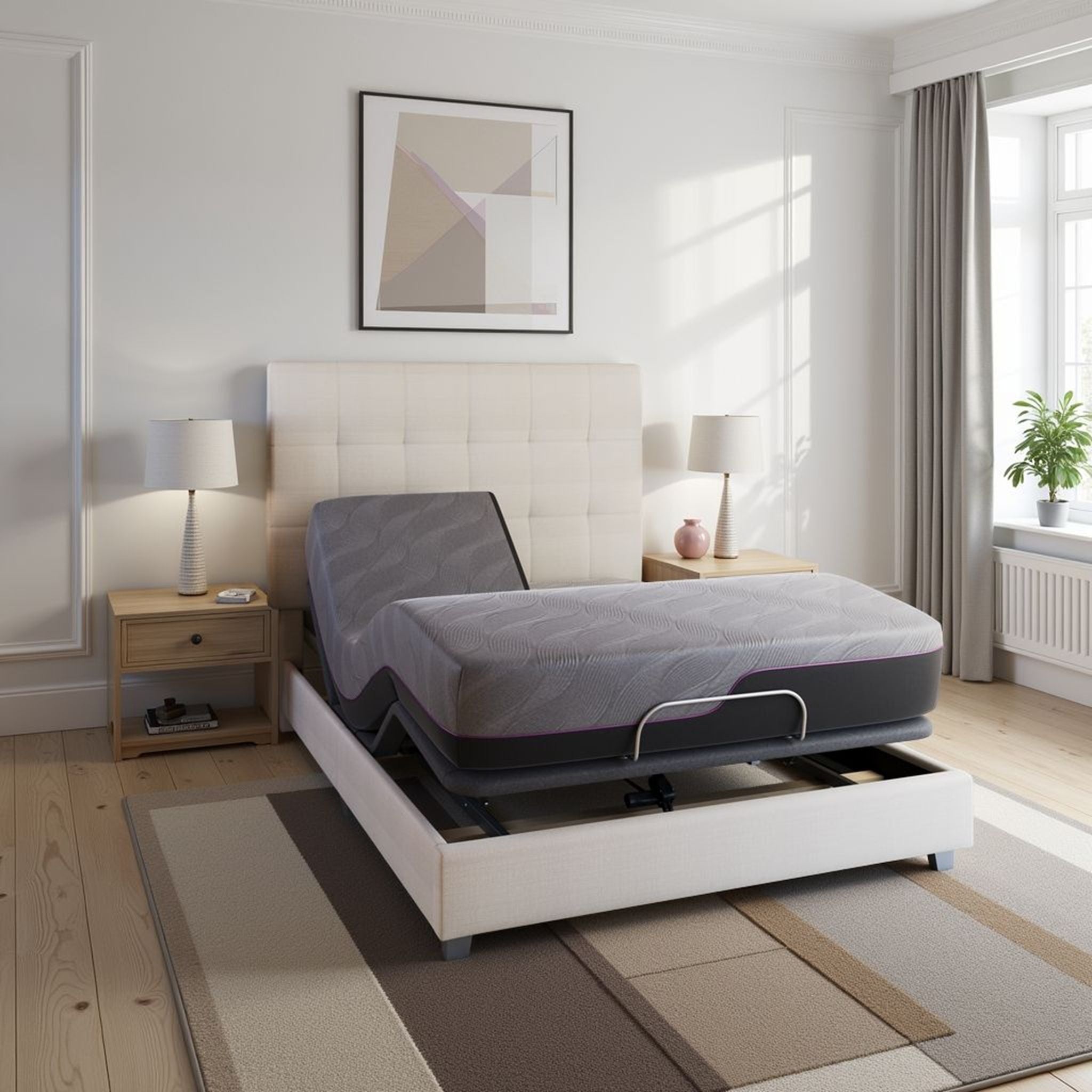 Renew - 11" King Size Flex Head Cooling Fast Responding Latex Foam Mattress - Gray - Best Buy Furniture