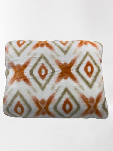 PlushElegance by Decor&More Extra Soft Oversized Throw Blanket (50" x 70") - Idris Geometric - Best Buy Furniture