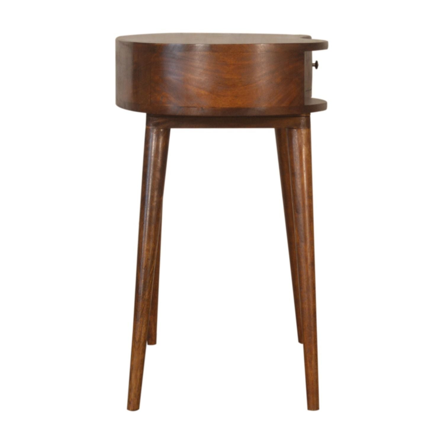 Rounded Writing Desk - Chestnut - Best Buy Furniture