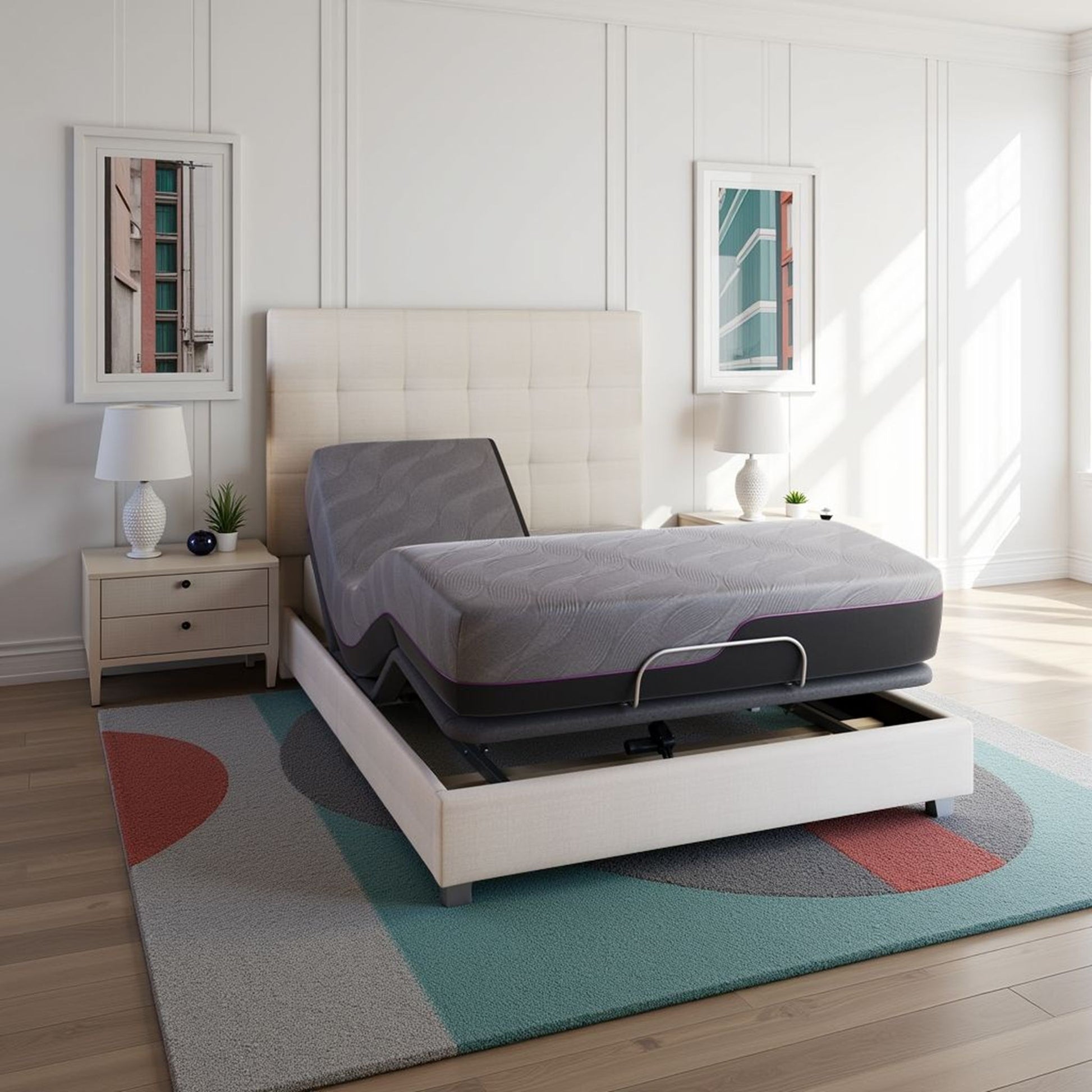 Renew - 11" King Size Flex Head Cooling Gelcare Memory Foam Mattress - Gray - Best Buy Furniture