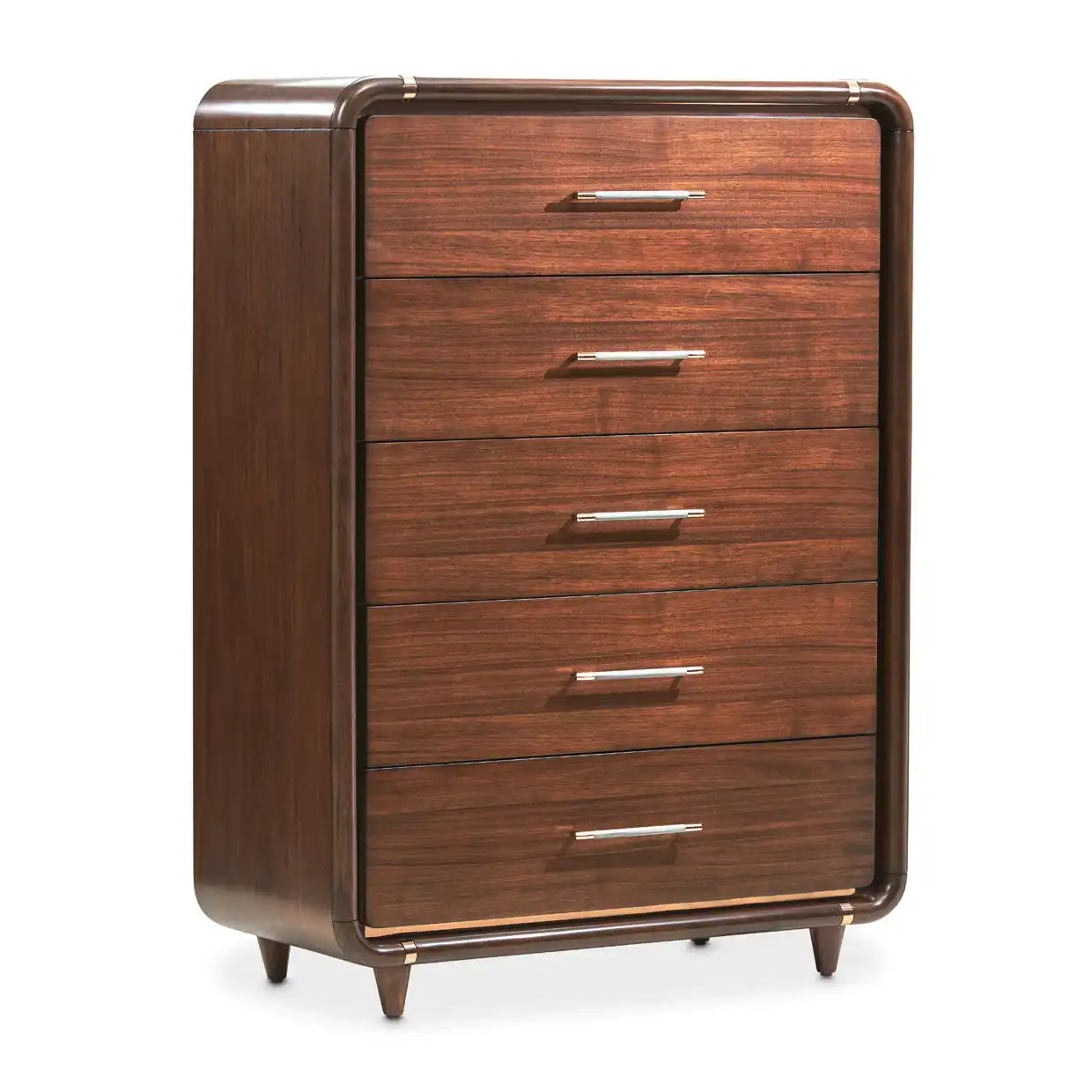 Mason Park - 5-Drawer Gentlemen's Chest - Umber - Best Buy Furniture