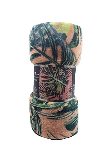 Decor&More Tropical Summer Novelty Velvet Fleece Throw Blanket (50" x 60") - Best Buy Furniture