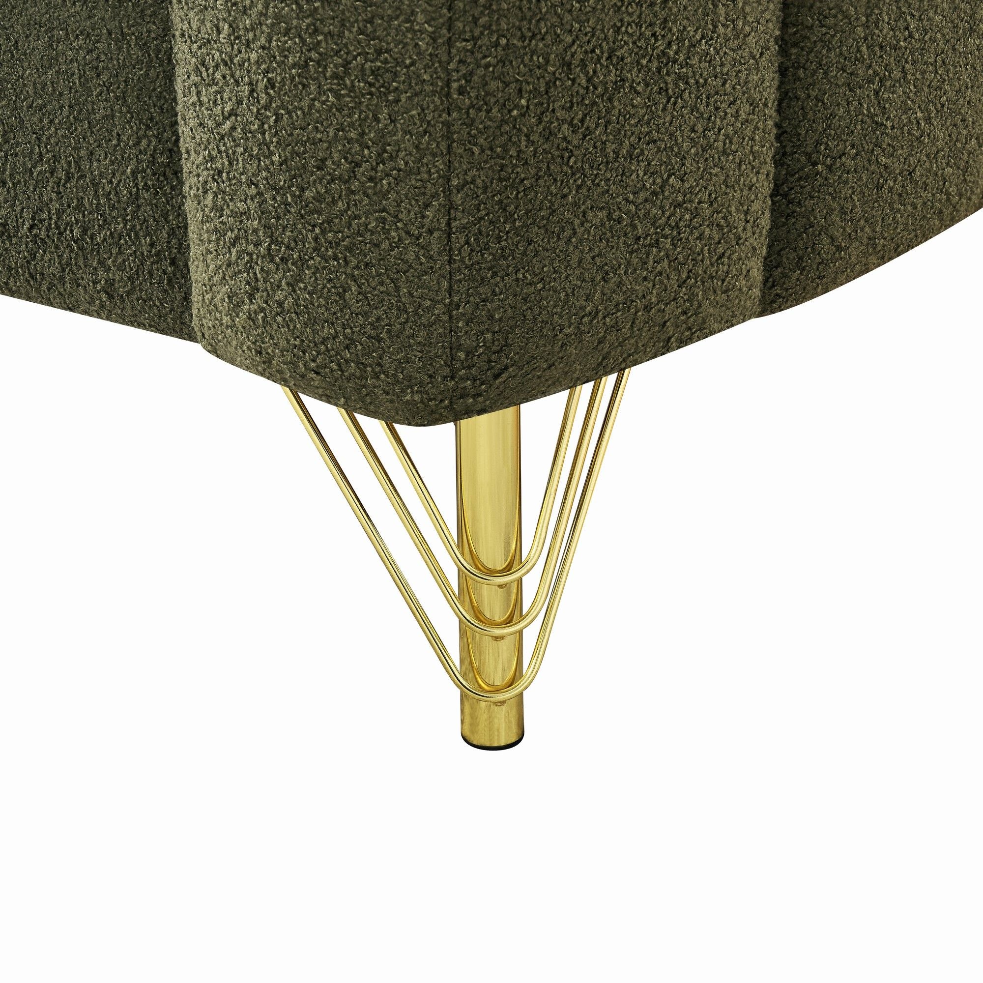 Tufted Oversized Sofa For Living Spaces