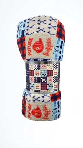 Decor&More American Pride Collection Microplush Throw Blanket (50" x 60") - Best Buy Furniture