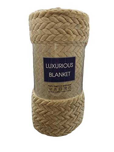 Decor&More Noble House Oversized and Extra Heavy Chevron Braided Throw Blanket (50" x 70") - Best Buy Furniture