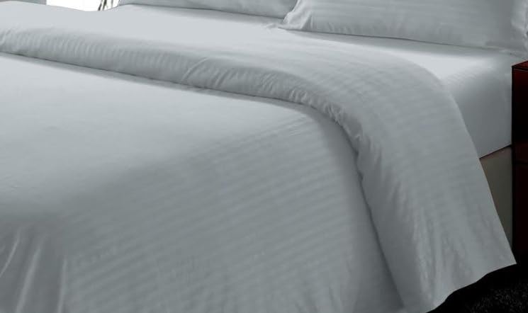 Faith, Hope, Love Home Decor 6 Piece Full Stripe Sheet Set Includes 1 Flat Sheet 1 Fitted Sheet 4 Pillow Cases - Best Buy Furniture