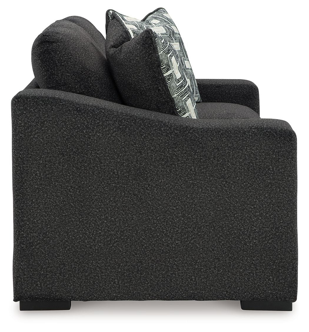 Wryenlynn - Loveseat - Onyx - Best Buy Furniture