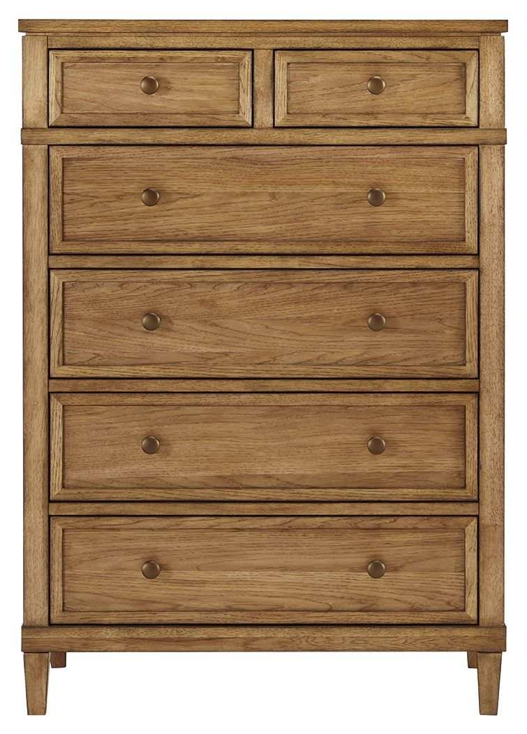 Sharlance - Brown - Six Drawer Chest