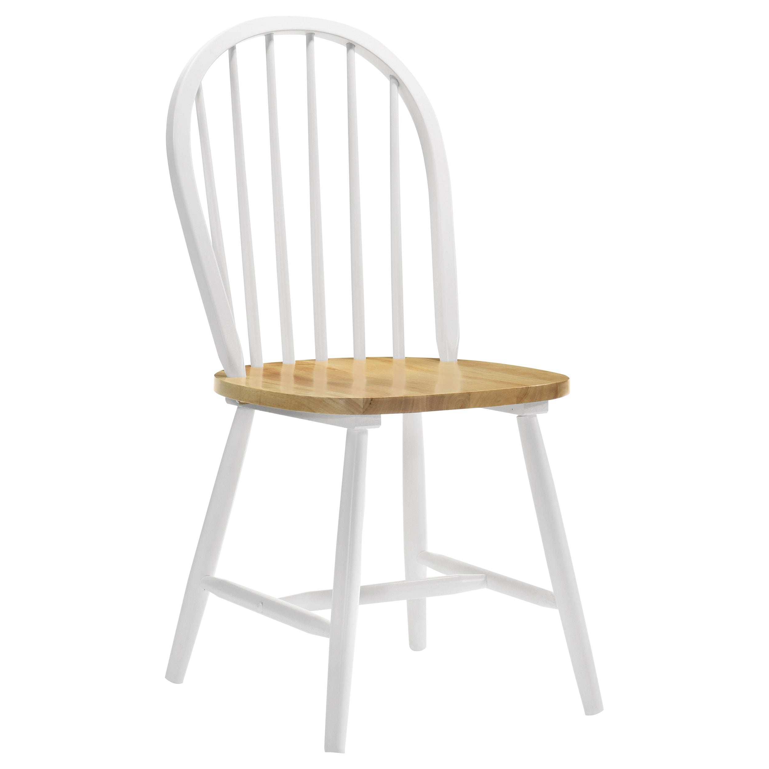 Allison 5-piece Round Drop Leaf Dining Table Set White-CoasterEveryday