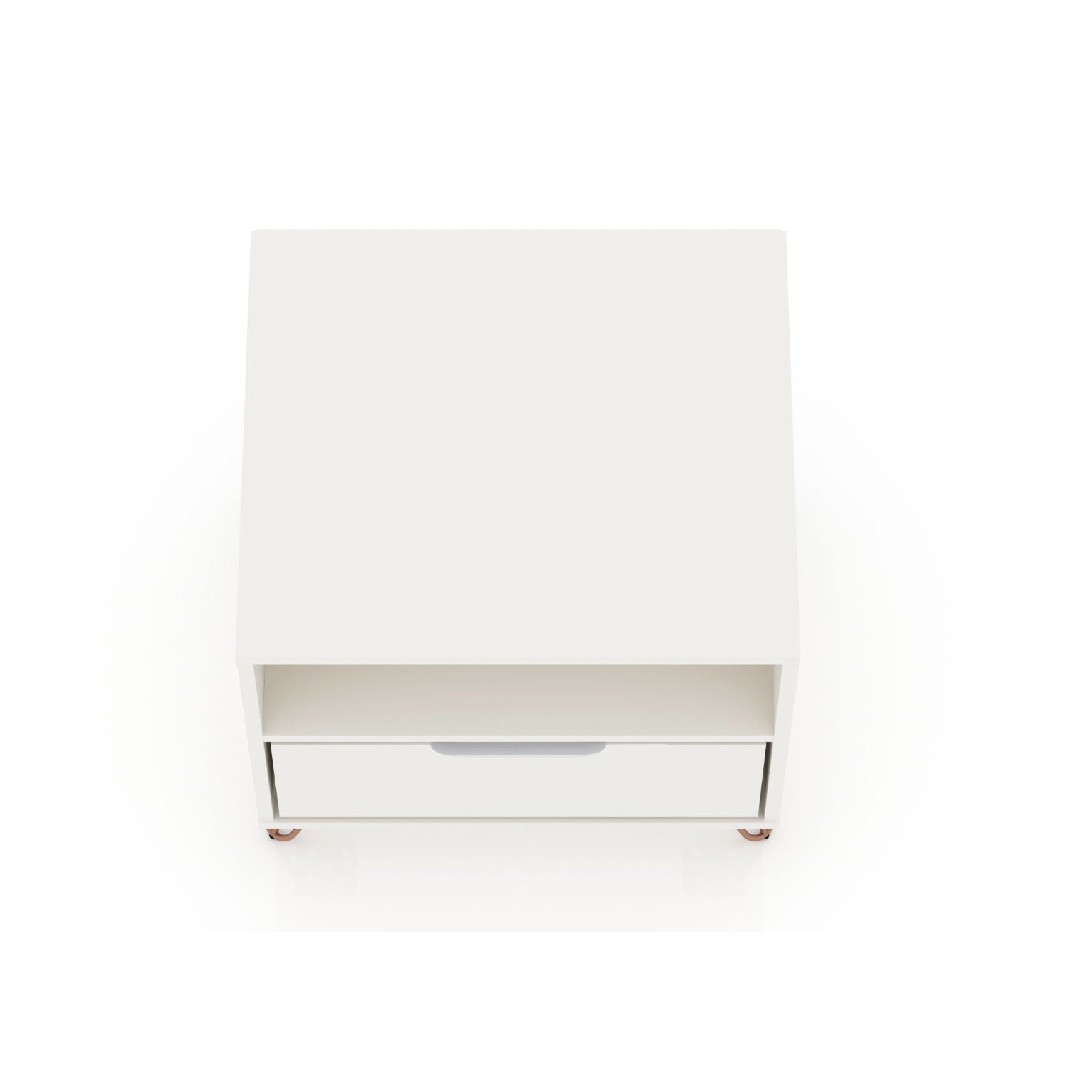Rockefeller - Nightstand With 1 Drawer - White
