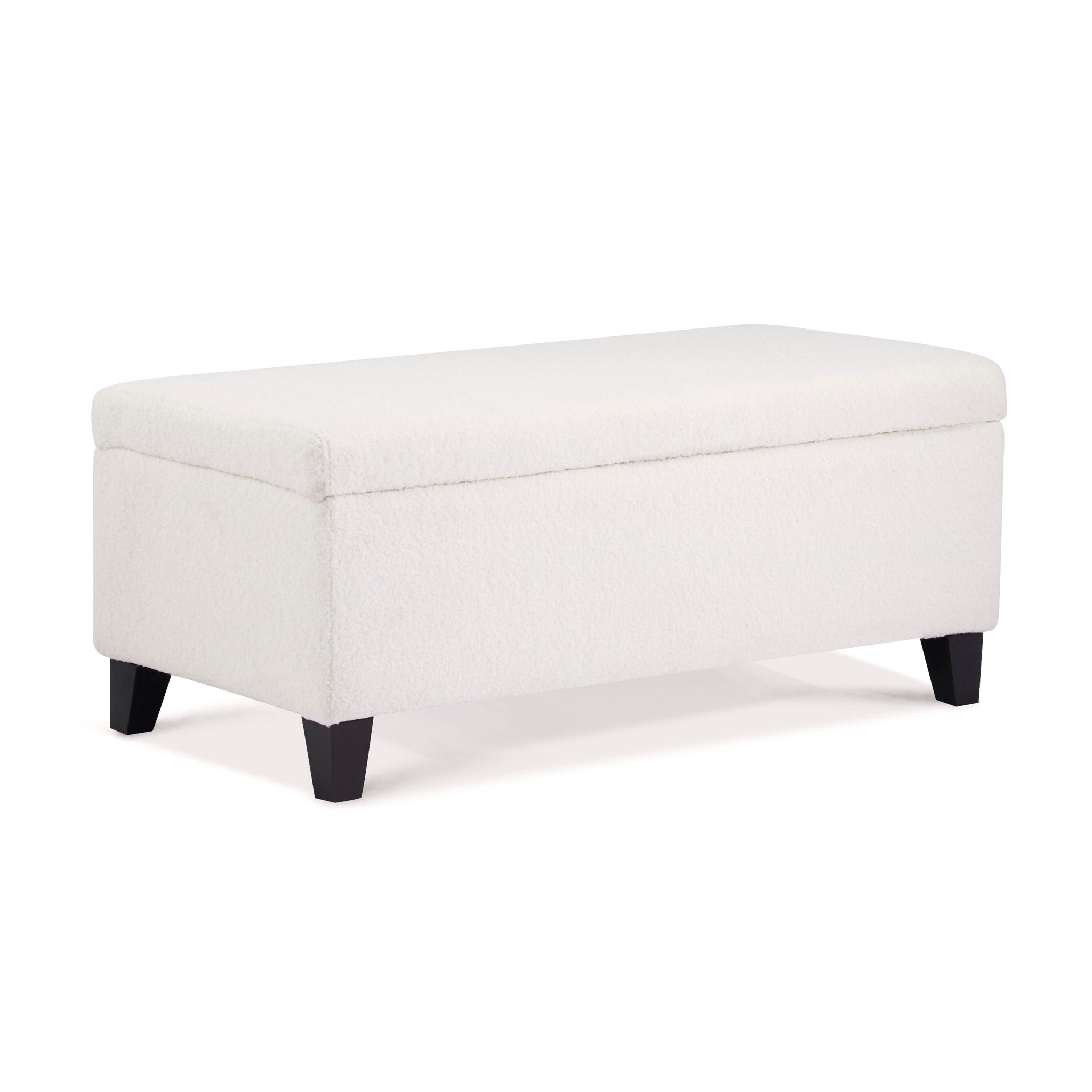 Storage Ottoman With Flip Top Lid