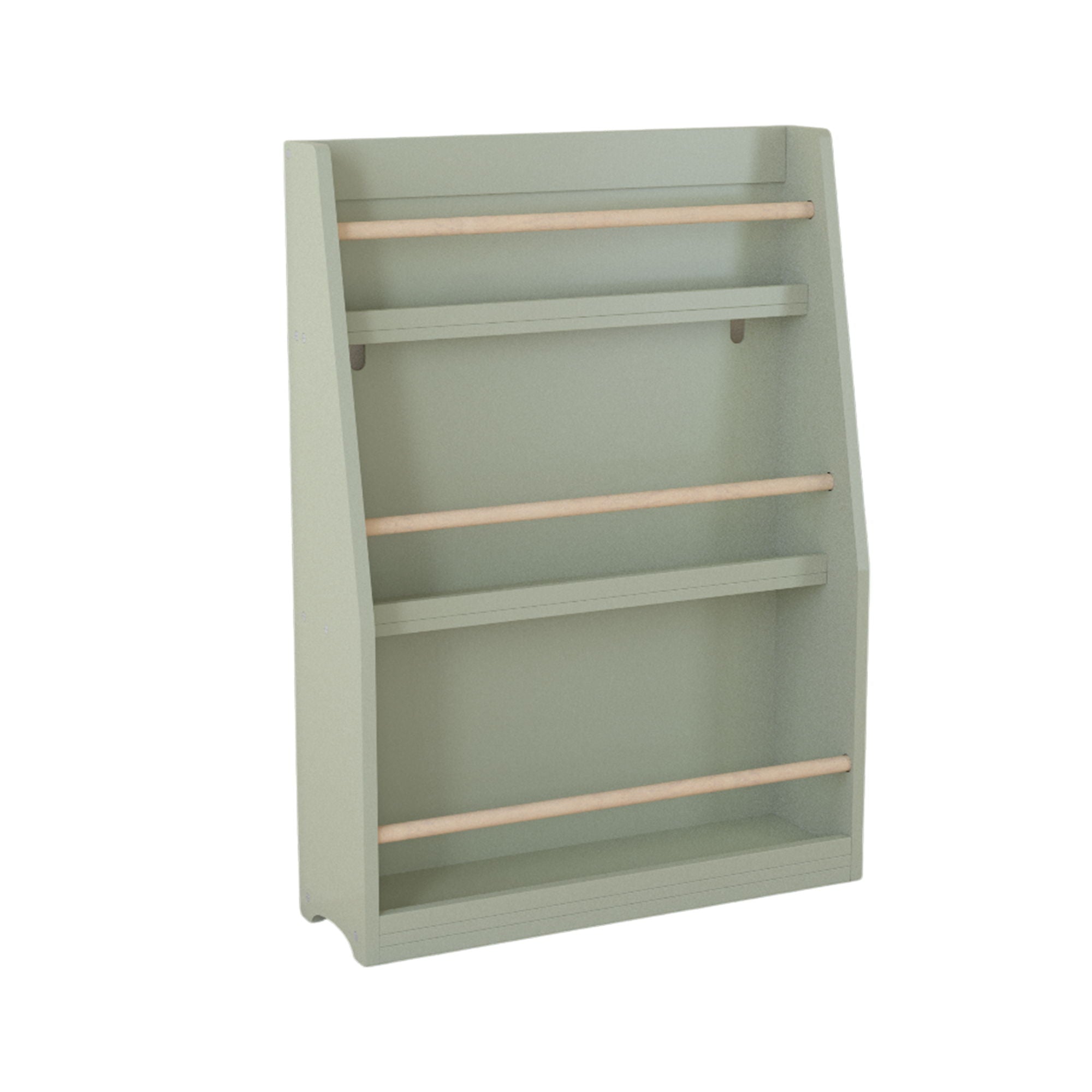 3 Tier Book Shelf, Compact Storage For Bedrooms
