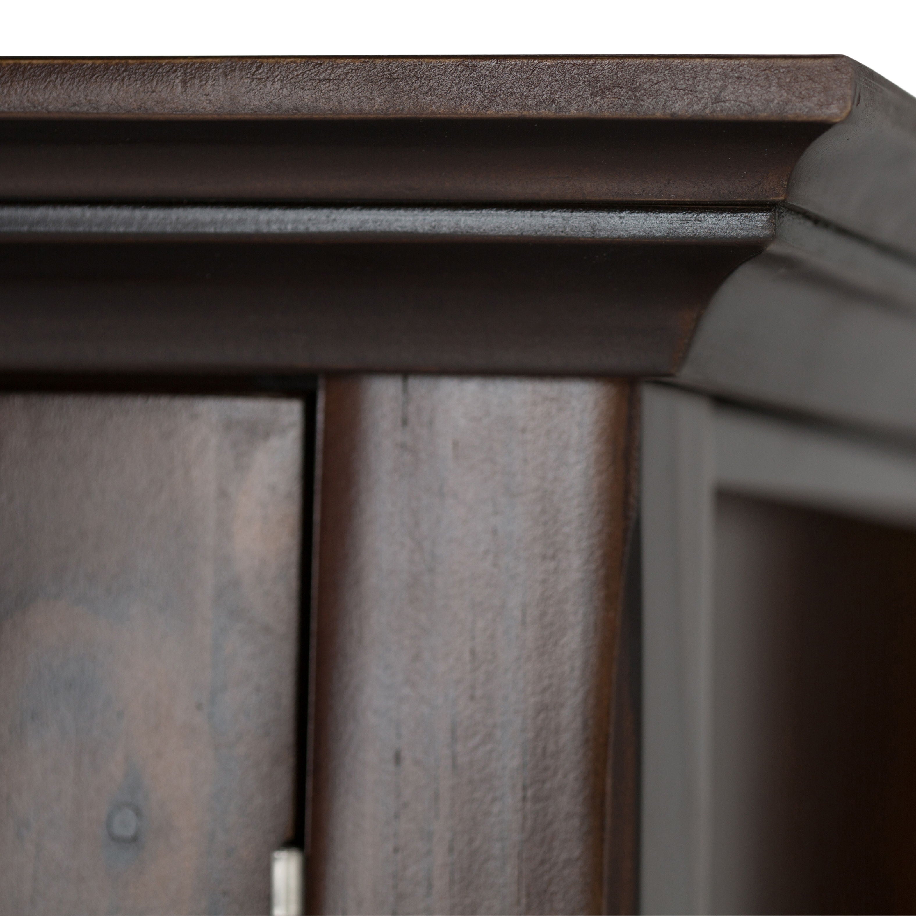 Acadian - Wide Storage Cabinet Handcrafted - Best Buy Furniture