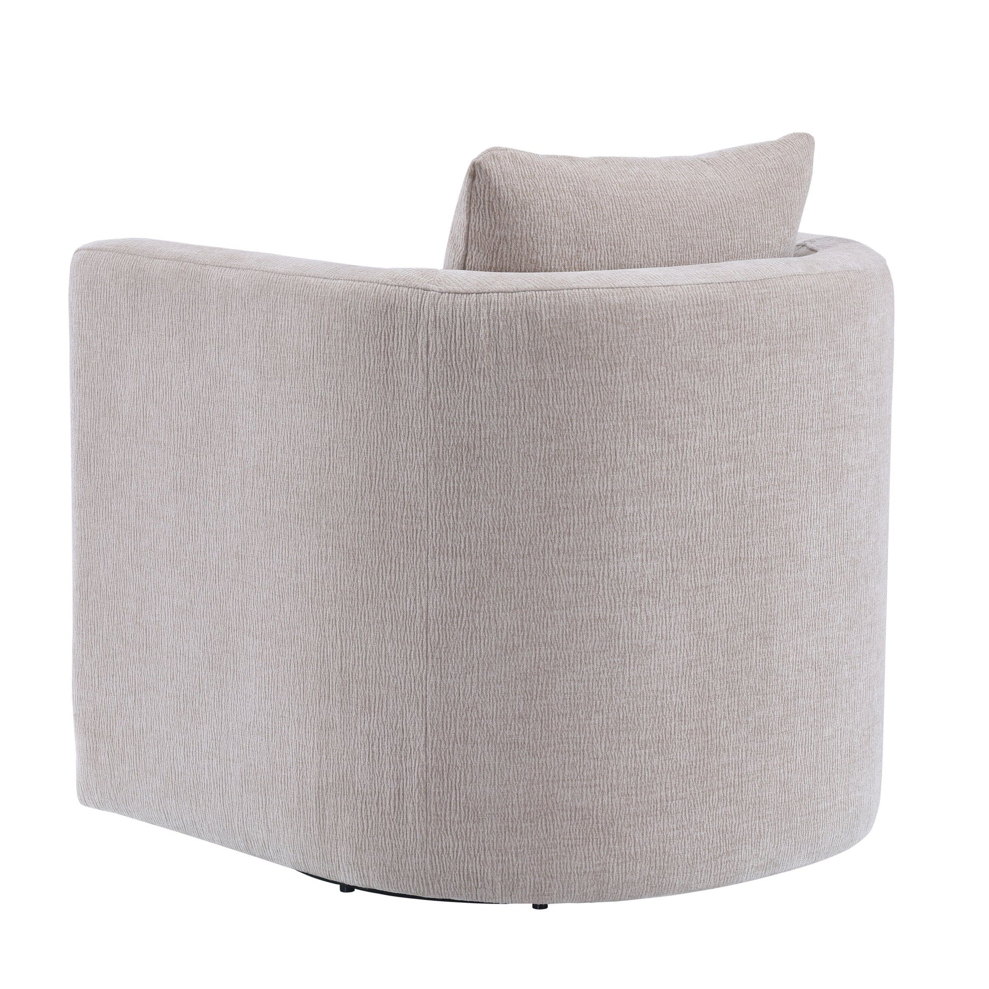 Sutton - Swivel Barrel Chair - Best Buy Furniture