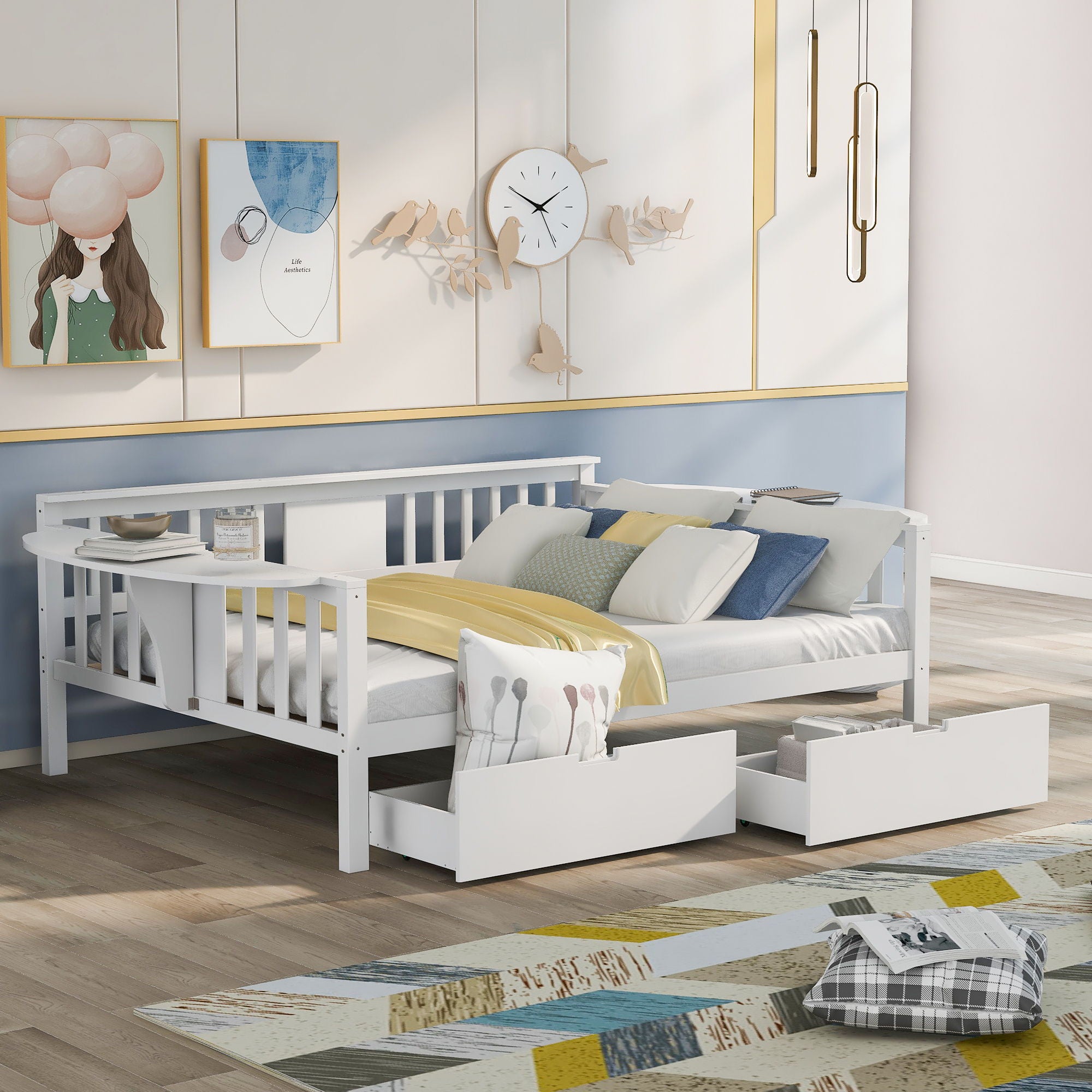 Daybed With Slat Support