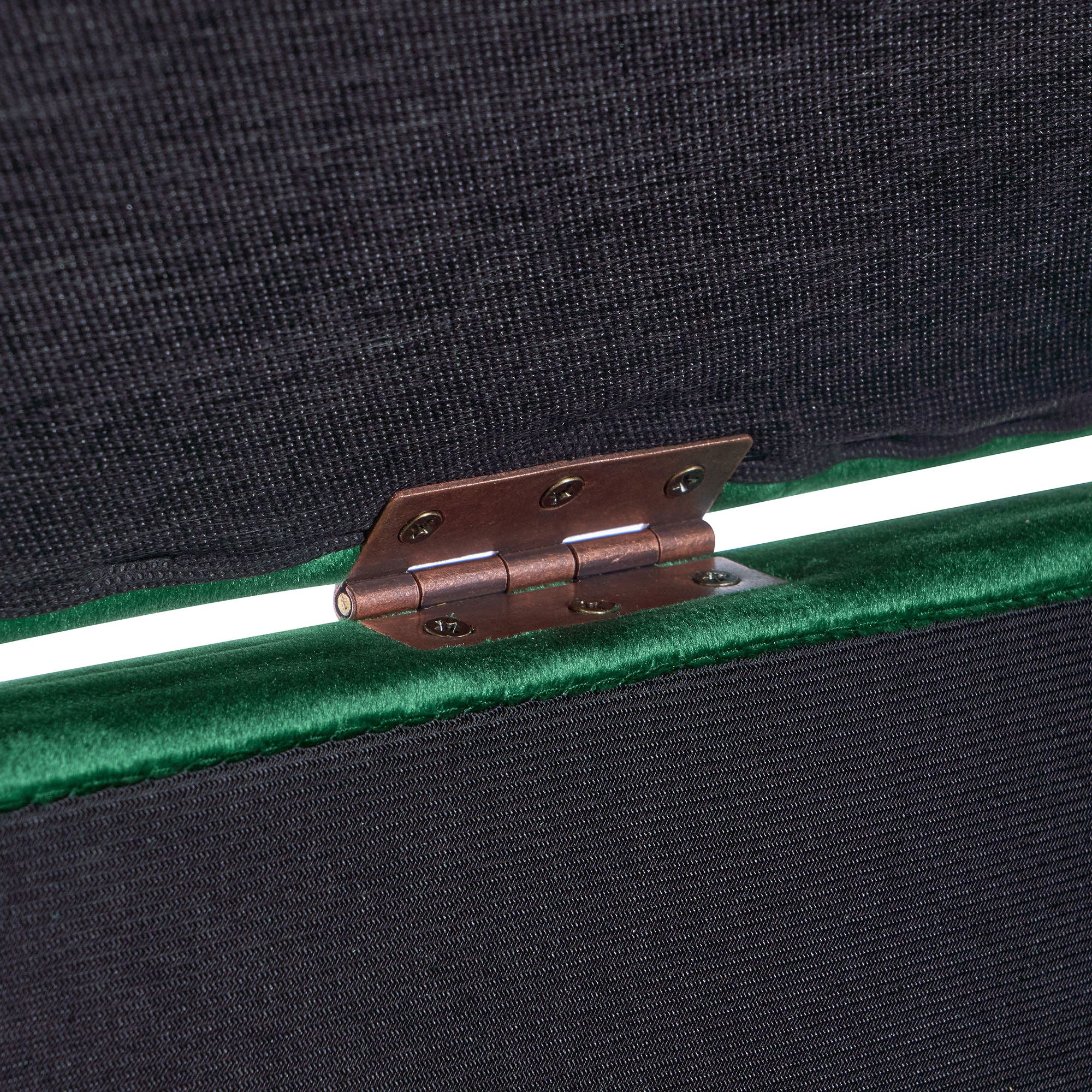 Luxurious Velvet Multifunctional Storage Ottoman Bench With Pillow