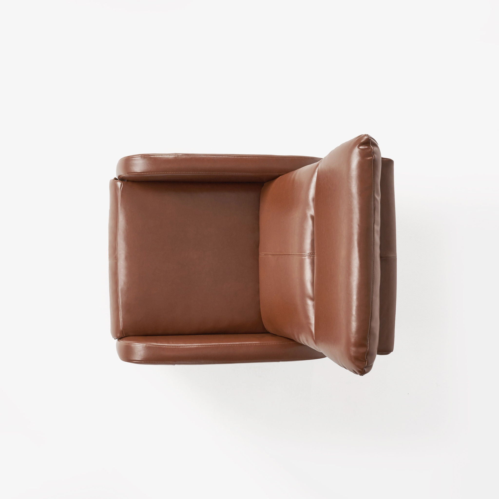 Wide Push Back Standard Recliner - Hazelnut