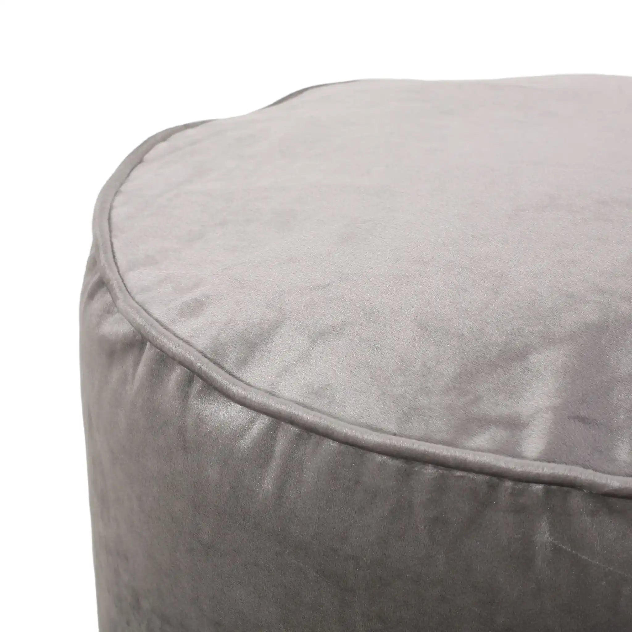 Shimon - Cylinder Pouf Ottoman And Floor Cushion