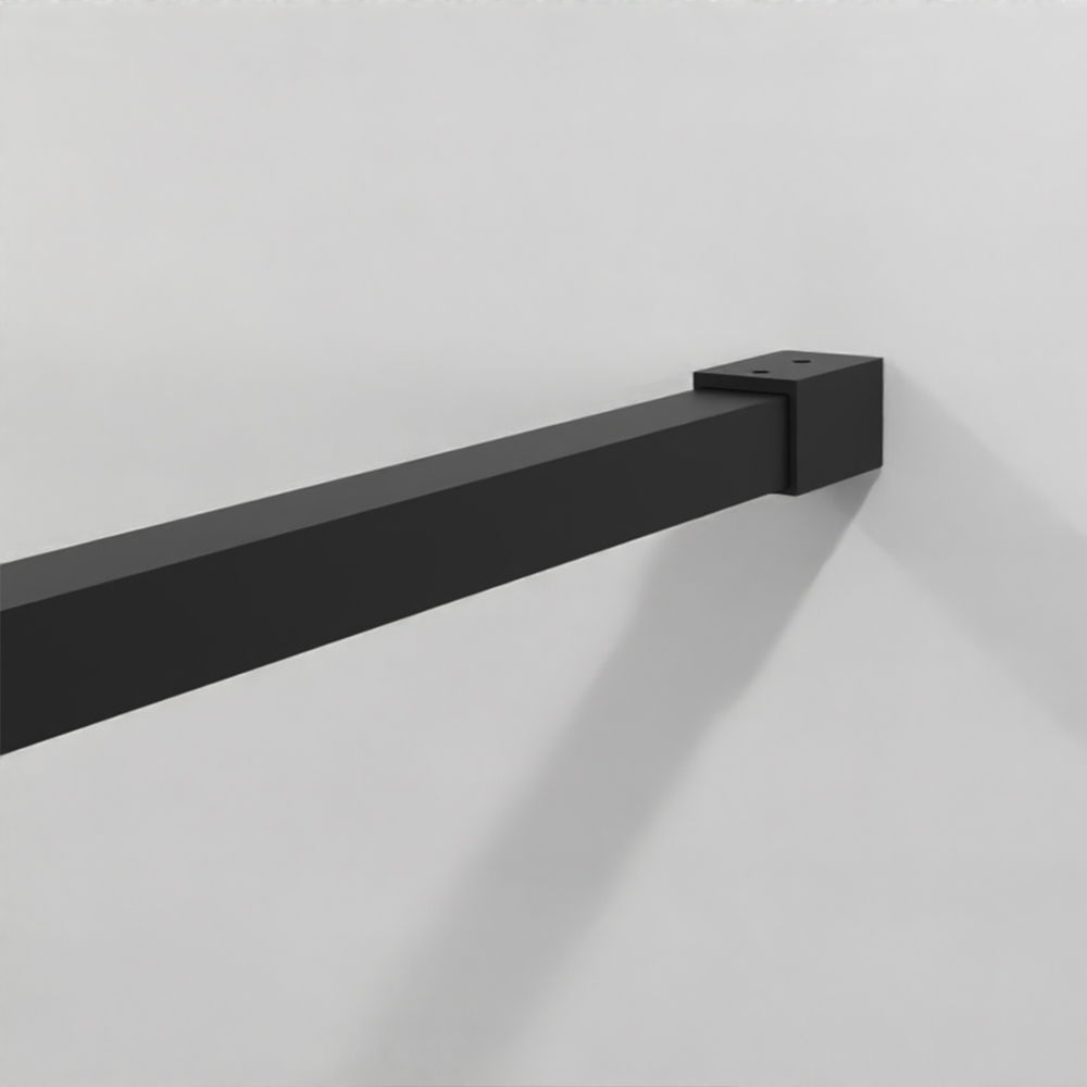 Shower Screen Walk In Wet Room - Black - Best Buy Furniture