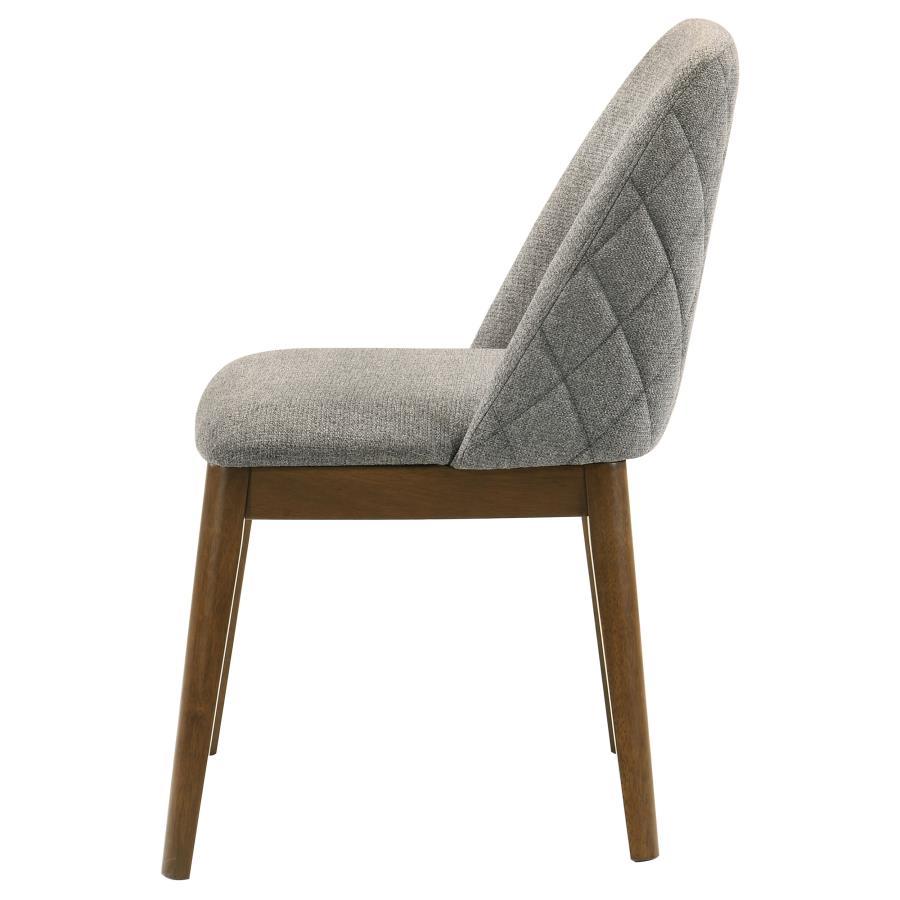 Franklin - Upholstered Dining Side Chair (Set of 2) - Gray