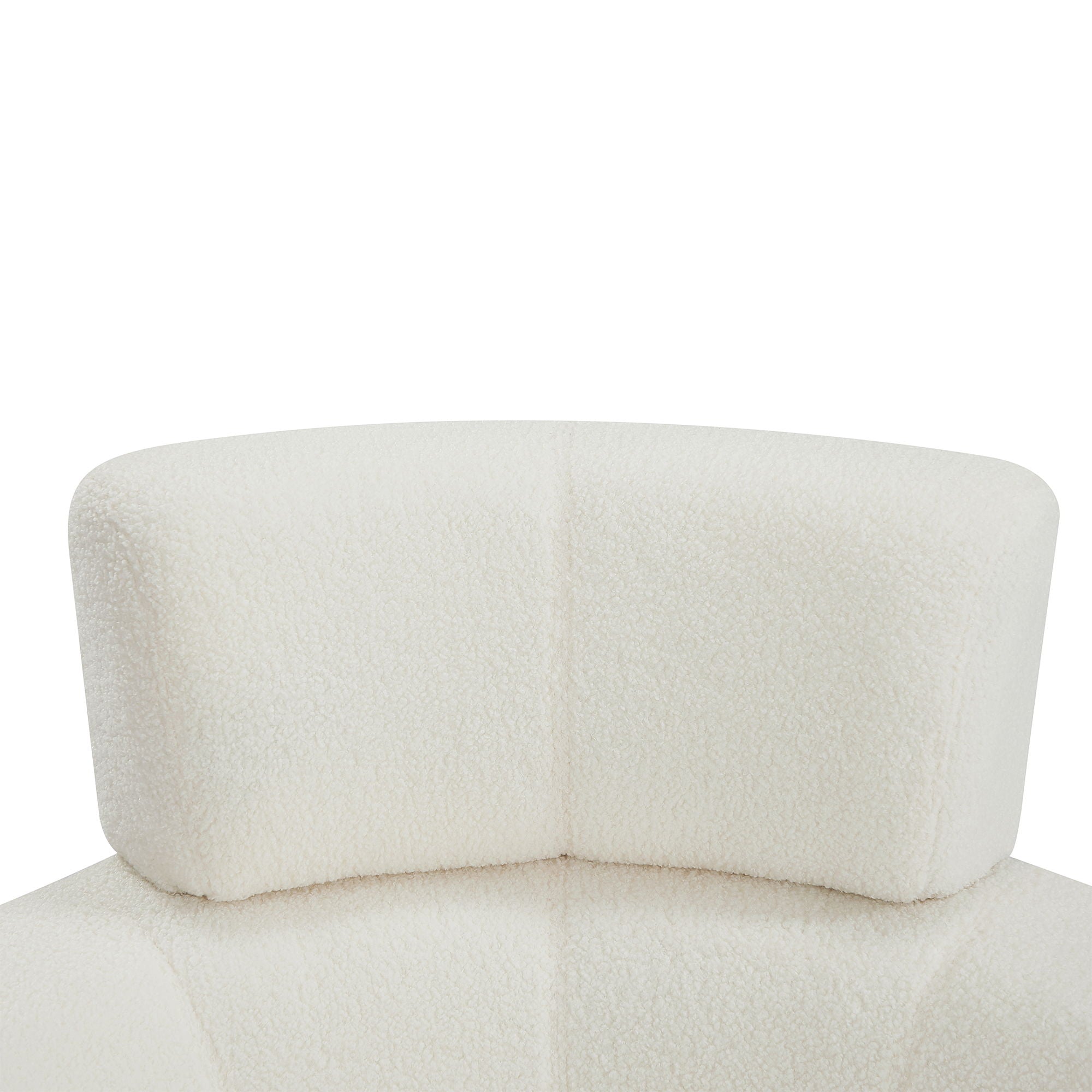 360° Swivel Chair Upholstered Accent Barrel Chair With Adjustable Headrest