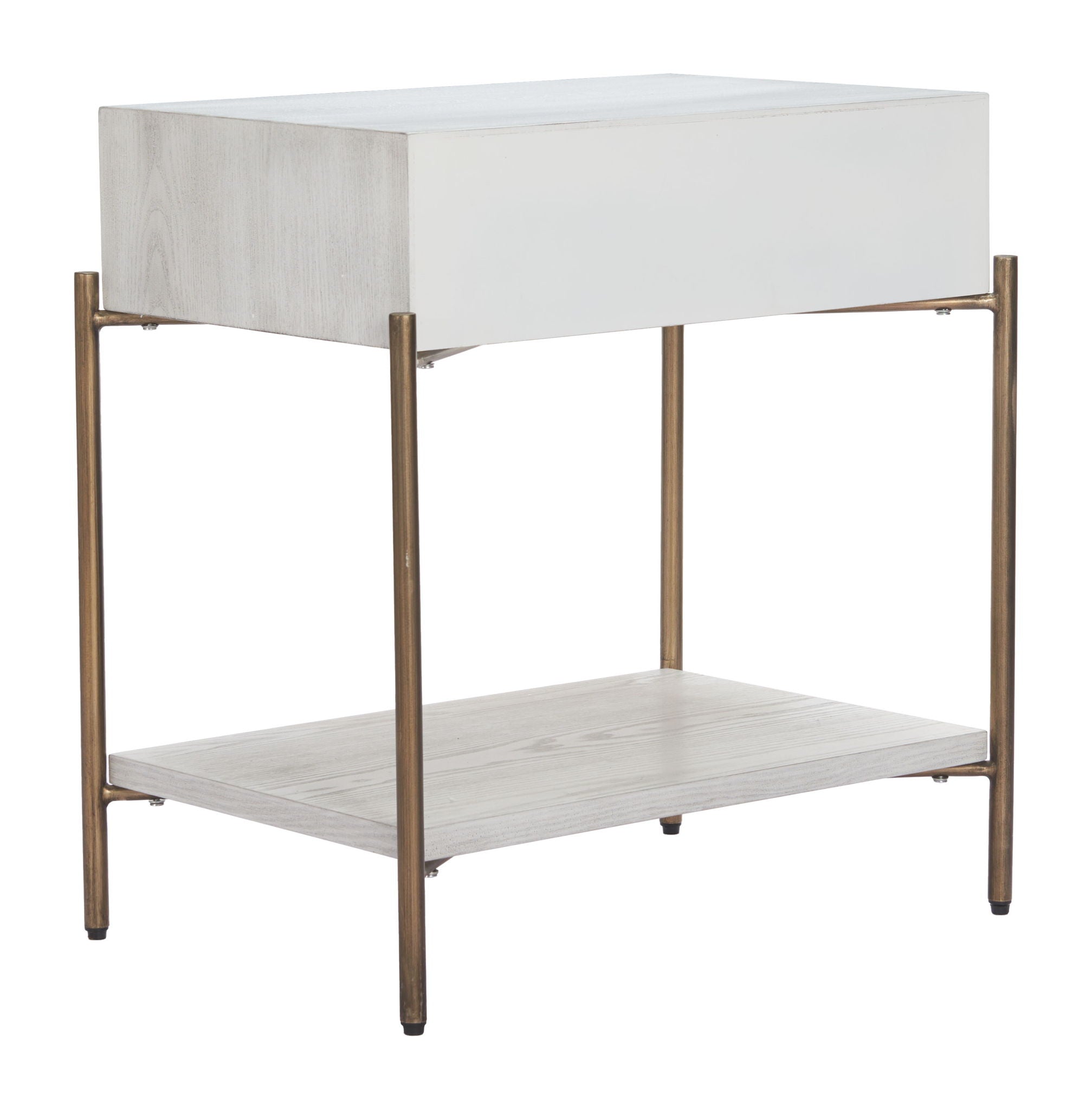 Yoru - Side Table - Oak White